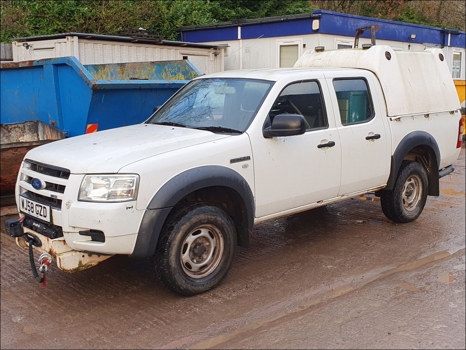 08/58 FORD RANGER D/C 4WD - 2500cc 4dr Pickup (White, 45k)