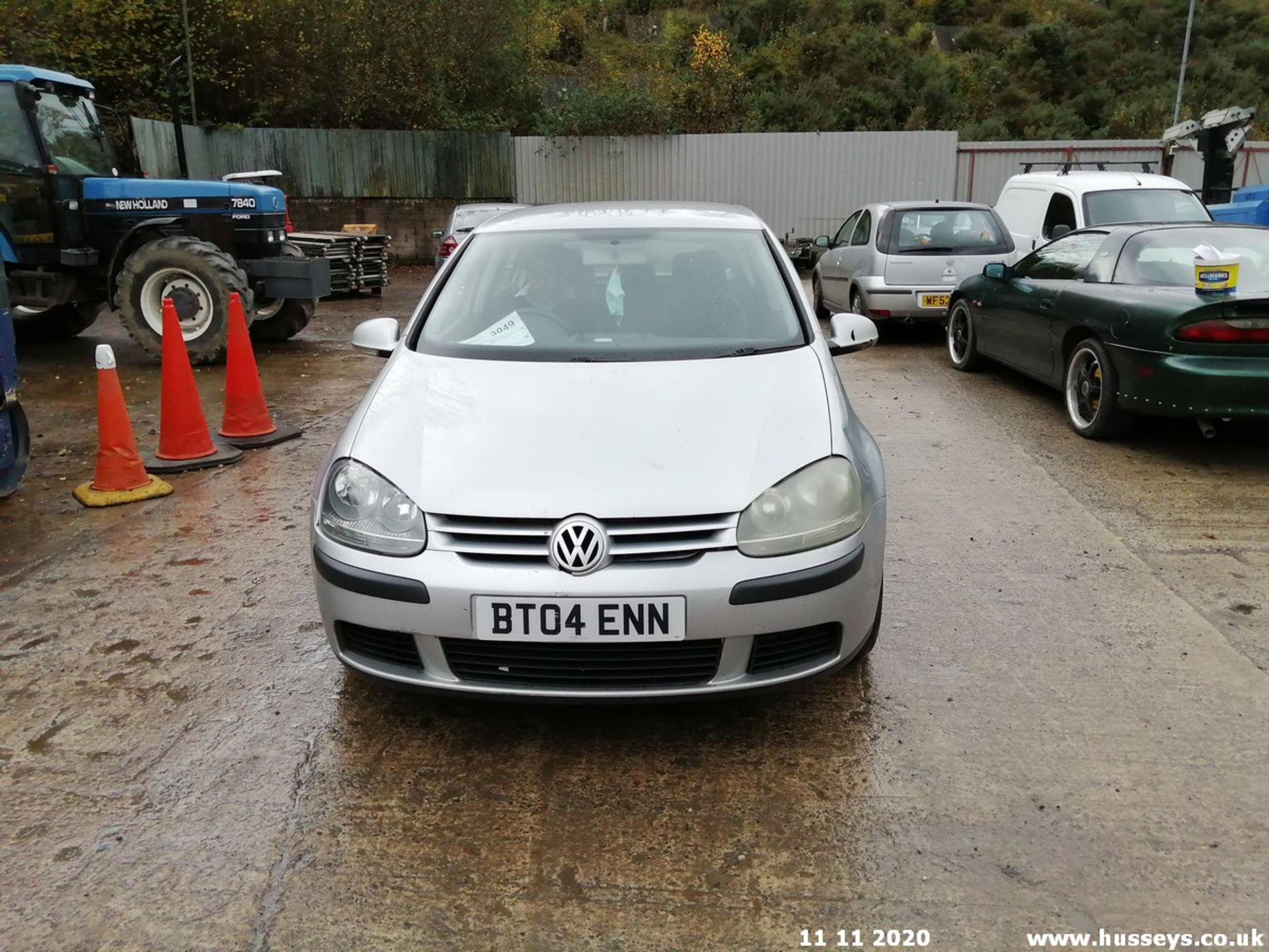 04/04 VOLKSWAGEN GOLF S - 1390cc 5dr Hatchback (Silver, 136k) - Image 14 of 14