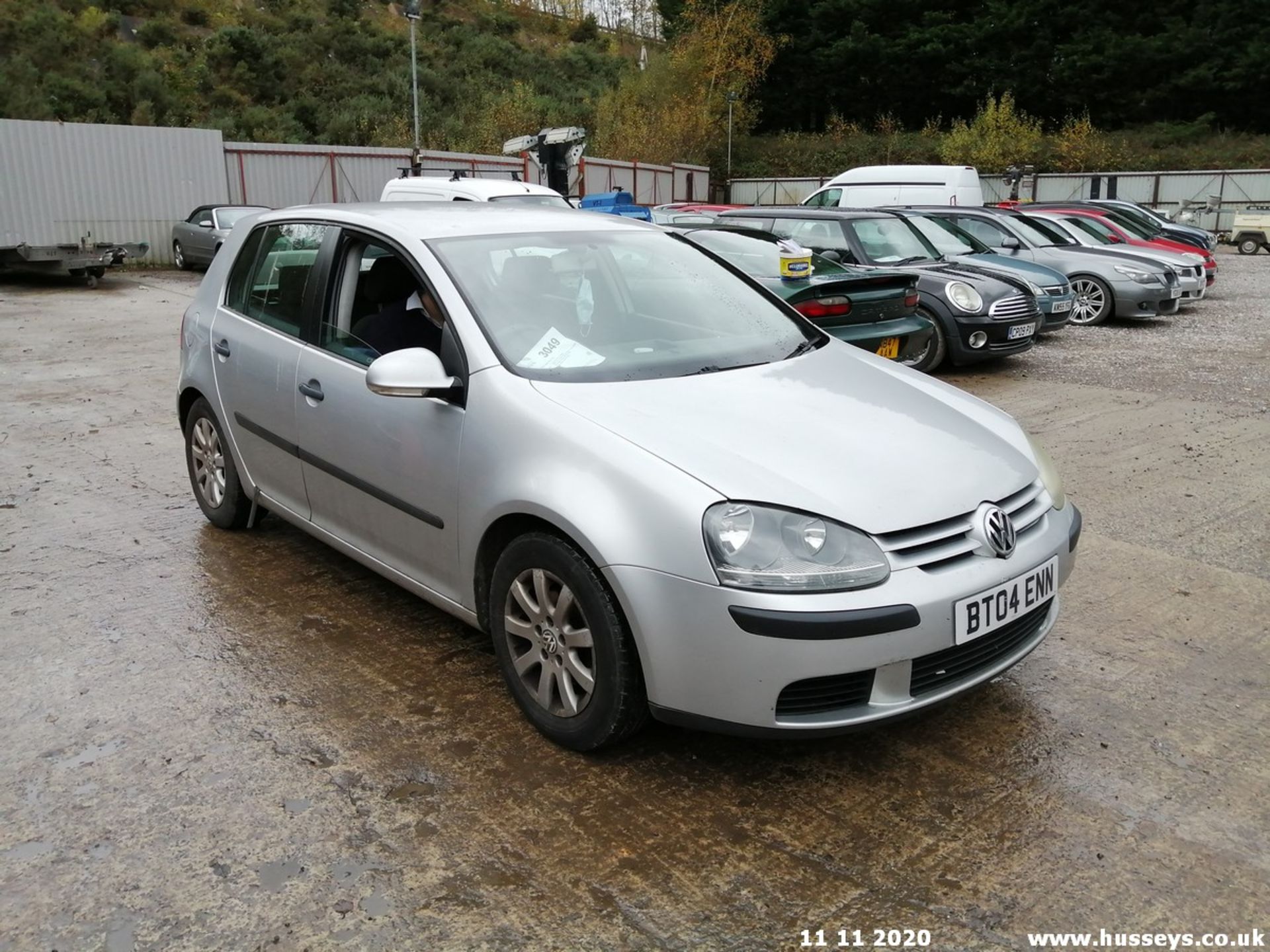 04/04 VOLKSWAGEN GOLF S - 1390cc 5dr Hatchback (Silver, 136k) - Image 11 of 14