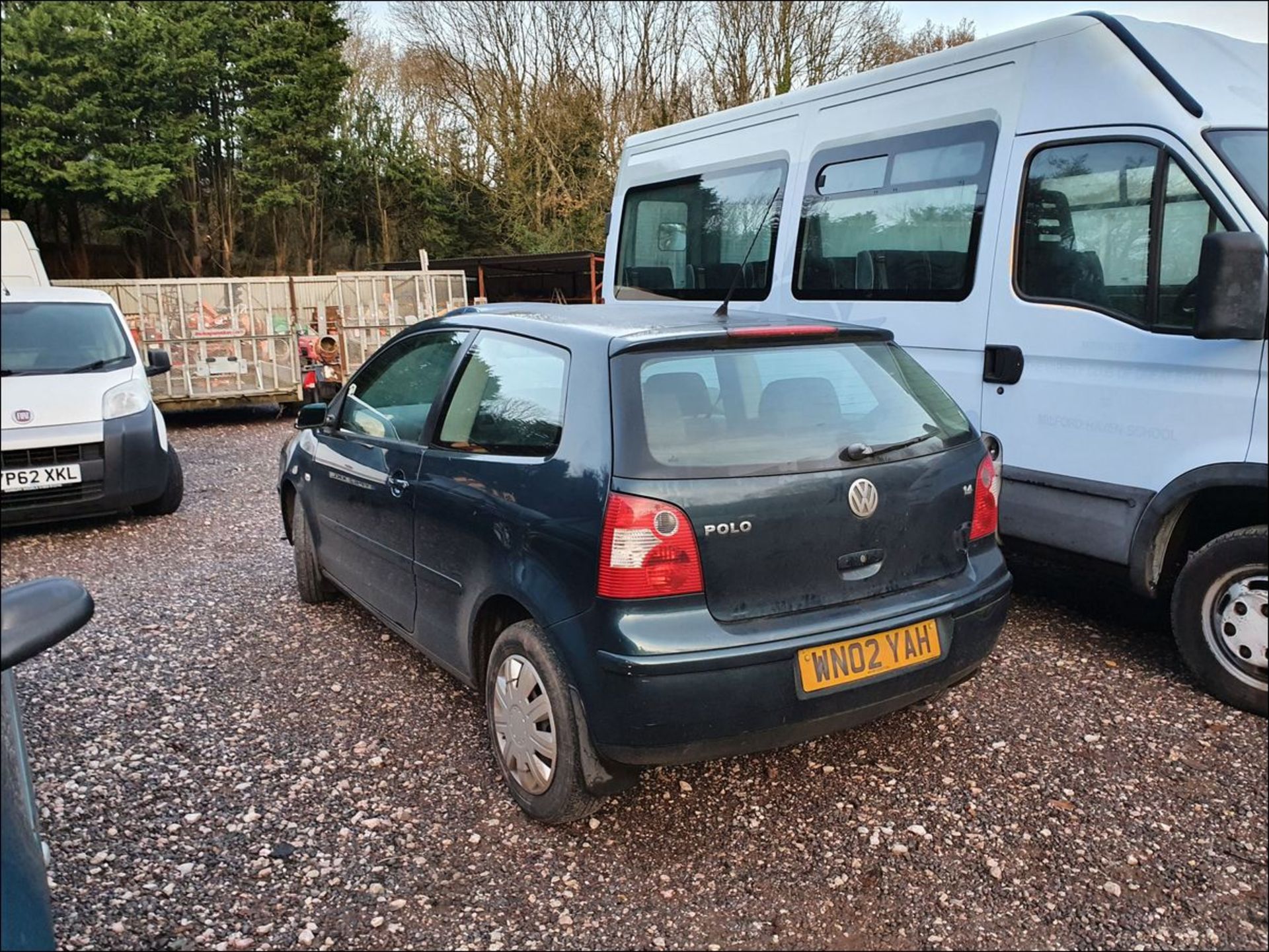 02/02 VOLKSWAGEN POLO S AUTO - 1300cc 3dr Hatchback (Green, 55k) - Image 9 of 9