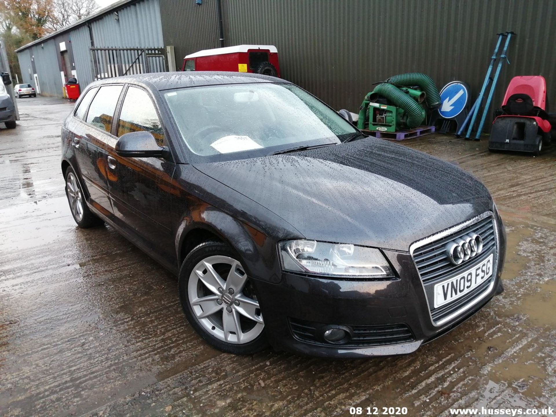 09/09 AUDI A3 E SPORT TDI - 1896cc 5dr Hatchback (Grey, 128k) - Image 5 of 12