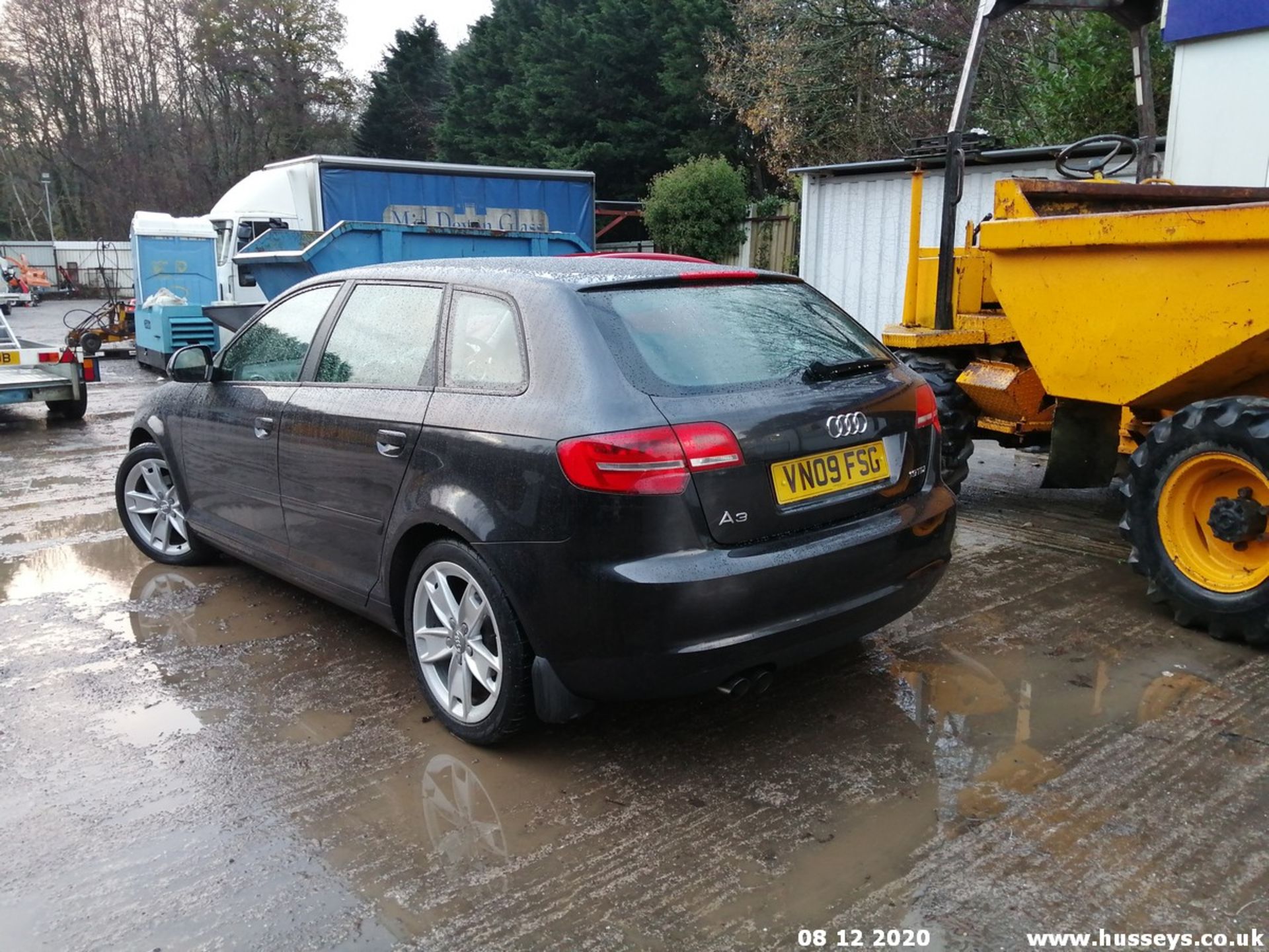 09/09 AUDI A3 E SPORT TDI - 1896cc 5dr Hatchback (Grey, 128k) - Image 4 of 12