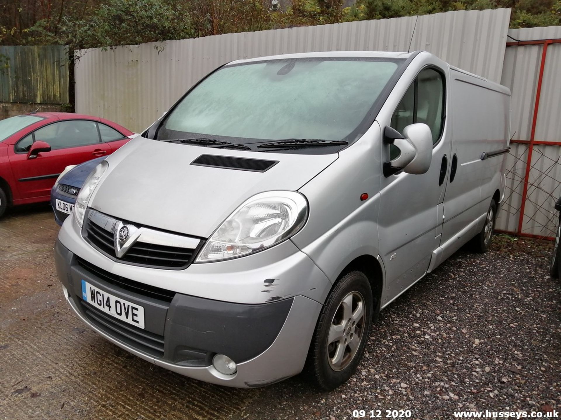 14/14 VAUXHALL VIVARO 2900 SPORTIVE CDTI - 1995cc 3dr Box Van (Silver, 119k)