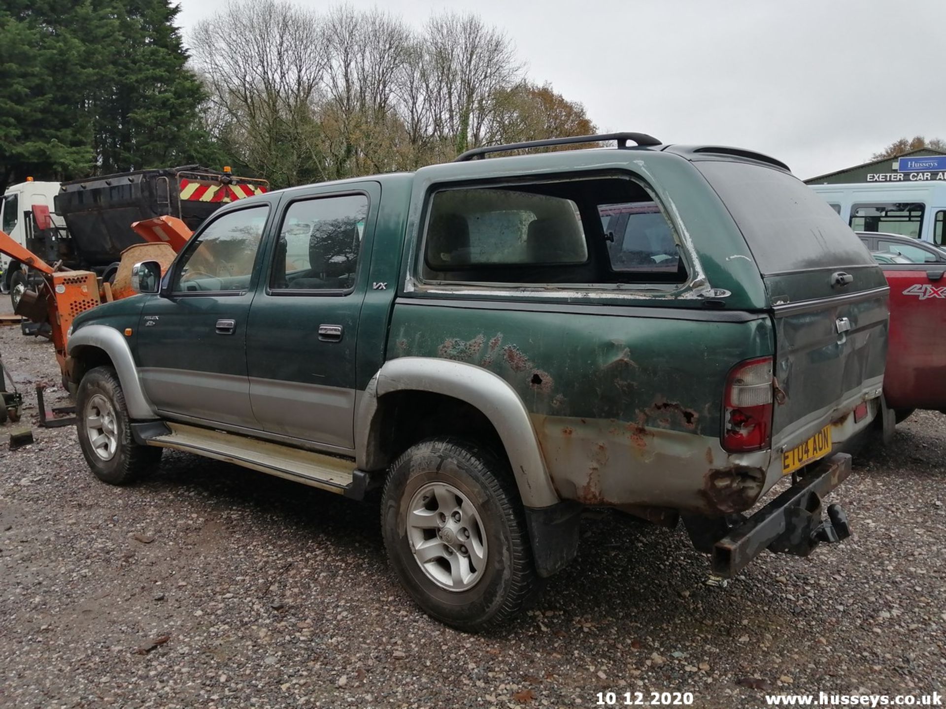 04/04 TOYOTA HILUX 280 VX MWB - 2494cc 4dr Pickup (Green, 191k) - Image 3 of 11