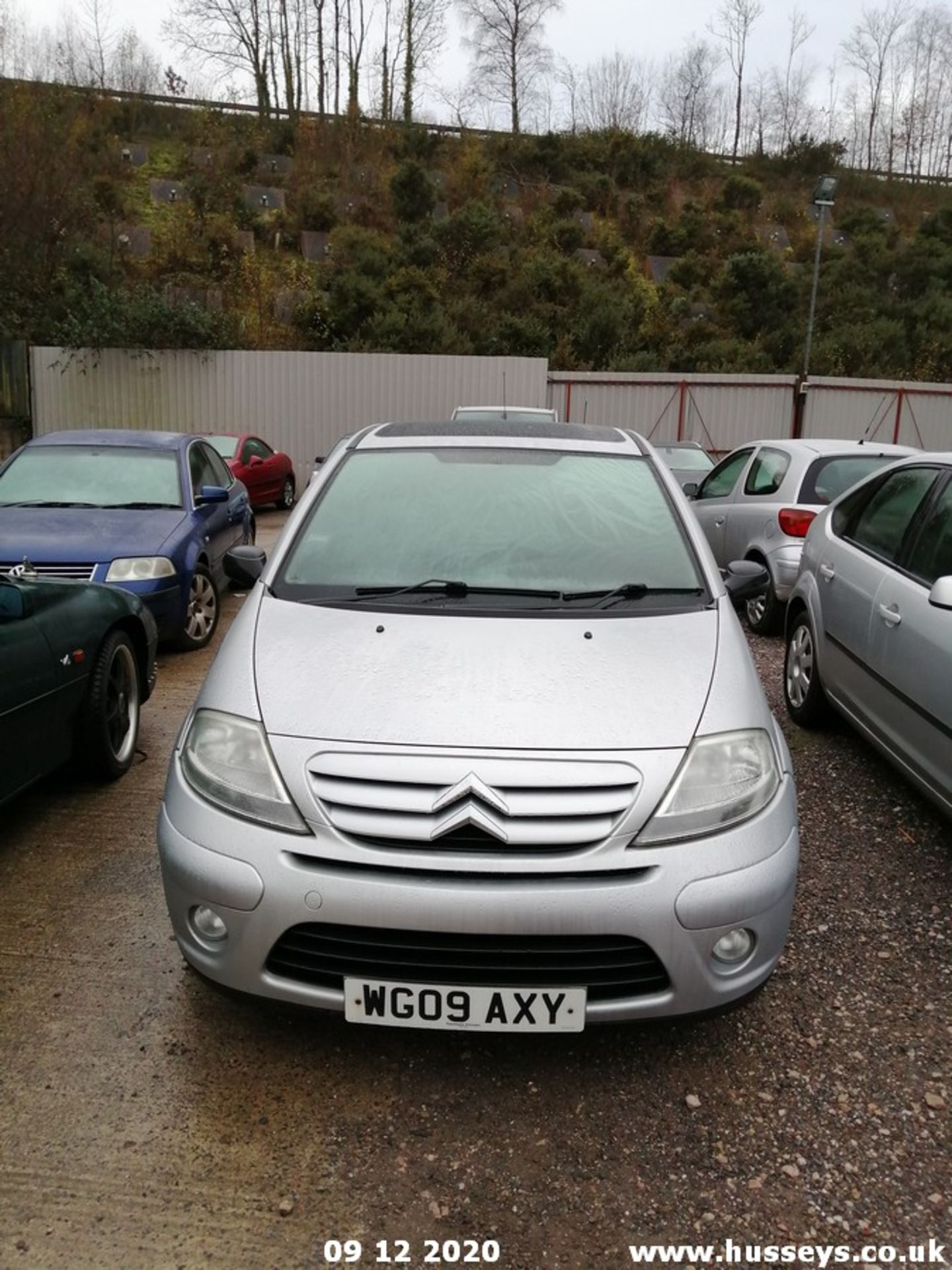 09/09 CITROEN C3 COOL - 1124cc 5dr Hatchback (Silver, 48k) - Image 2 of 10