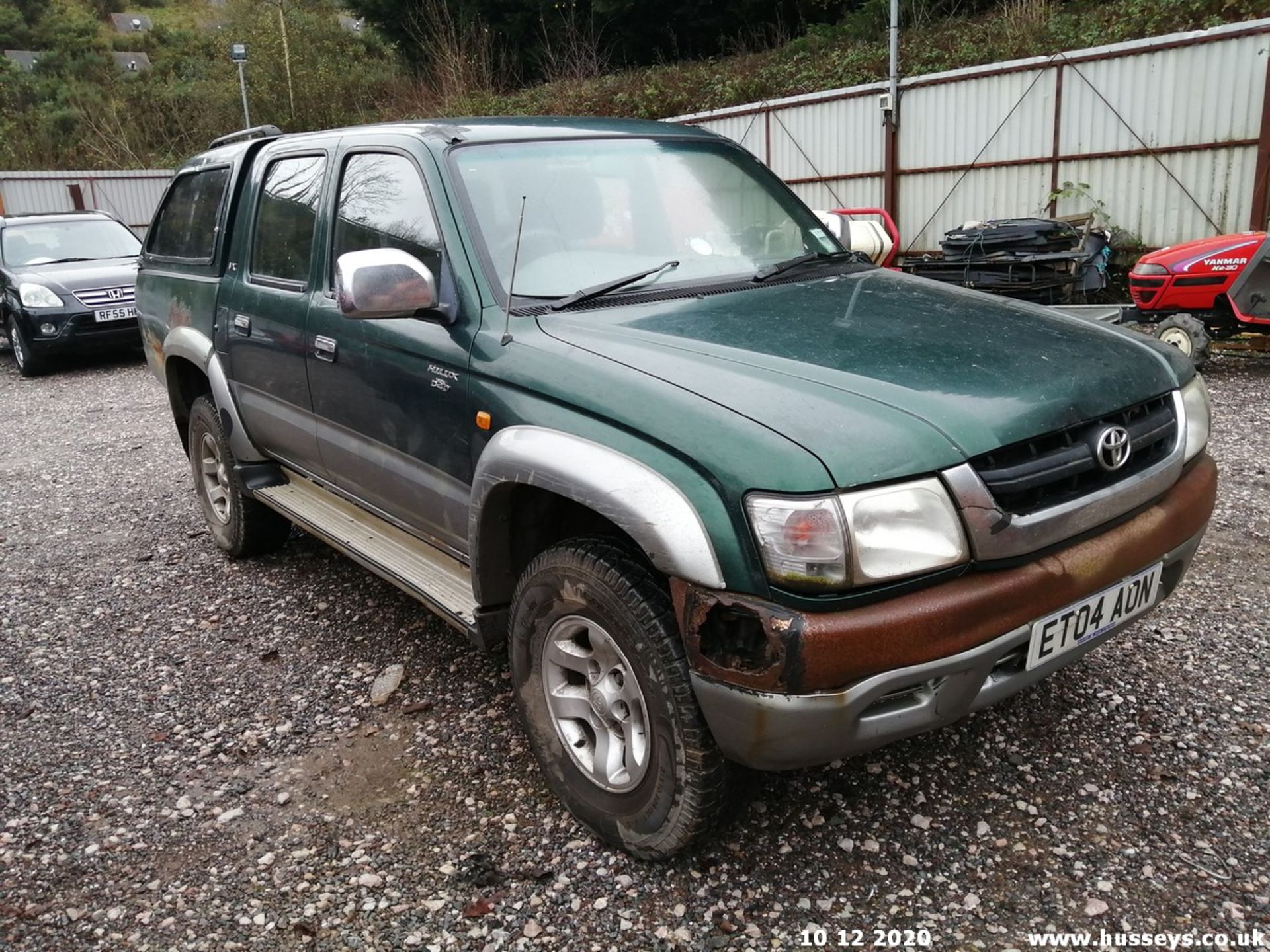 04/04 TOYOTA HILUX 280 VX MWB - 2494cc 4dr Pickup (Green, 191k) - Image 6 of 11