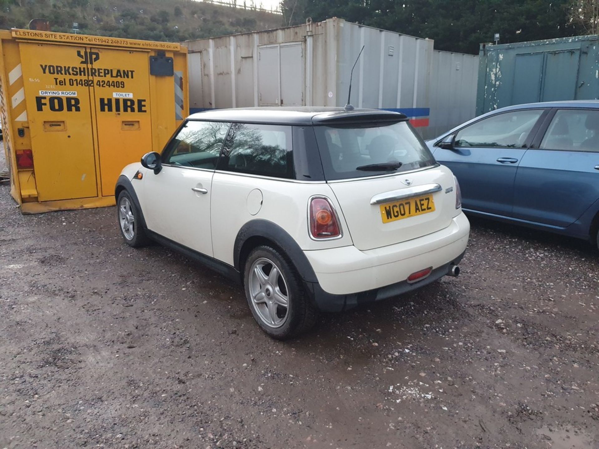 07/07 MINI COOPER - 1598cc 3dr Hatchback (White, 96k) - Image 2 of 9