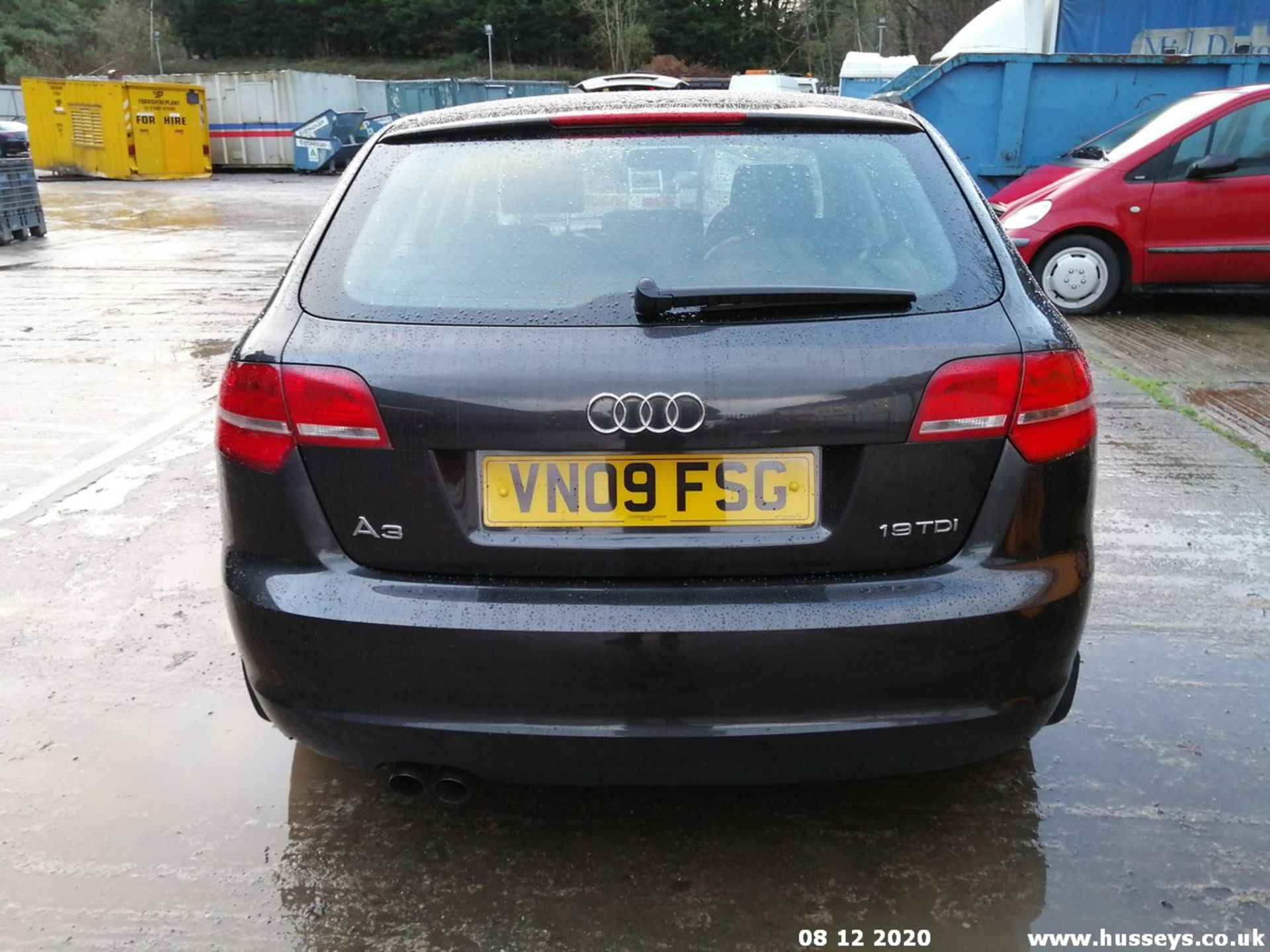 09/09 AUDI A3 E SPORT TDI - 1896cc 5dr Hatchback (Grey, 128k) - Image 8 of 12