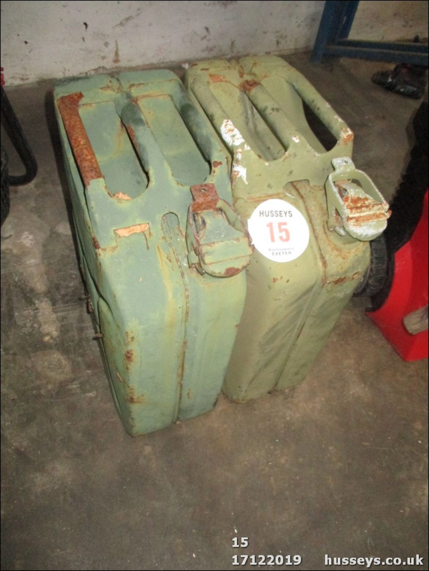 2 JERRY CANS