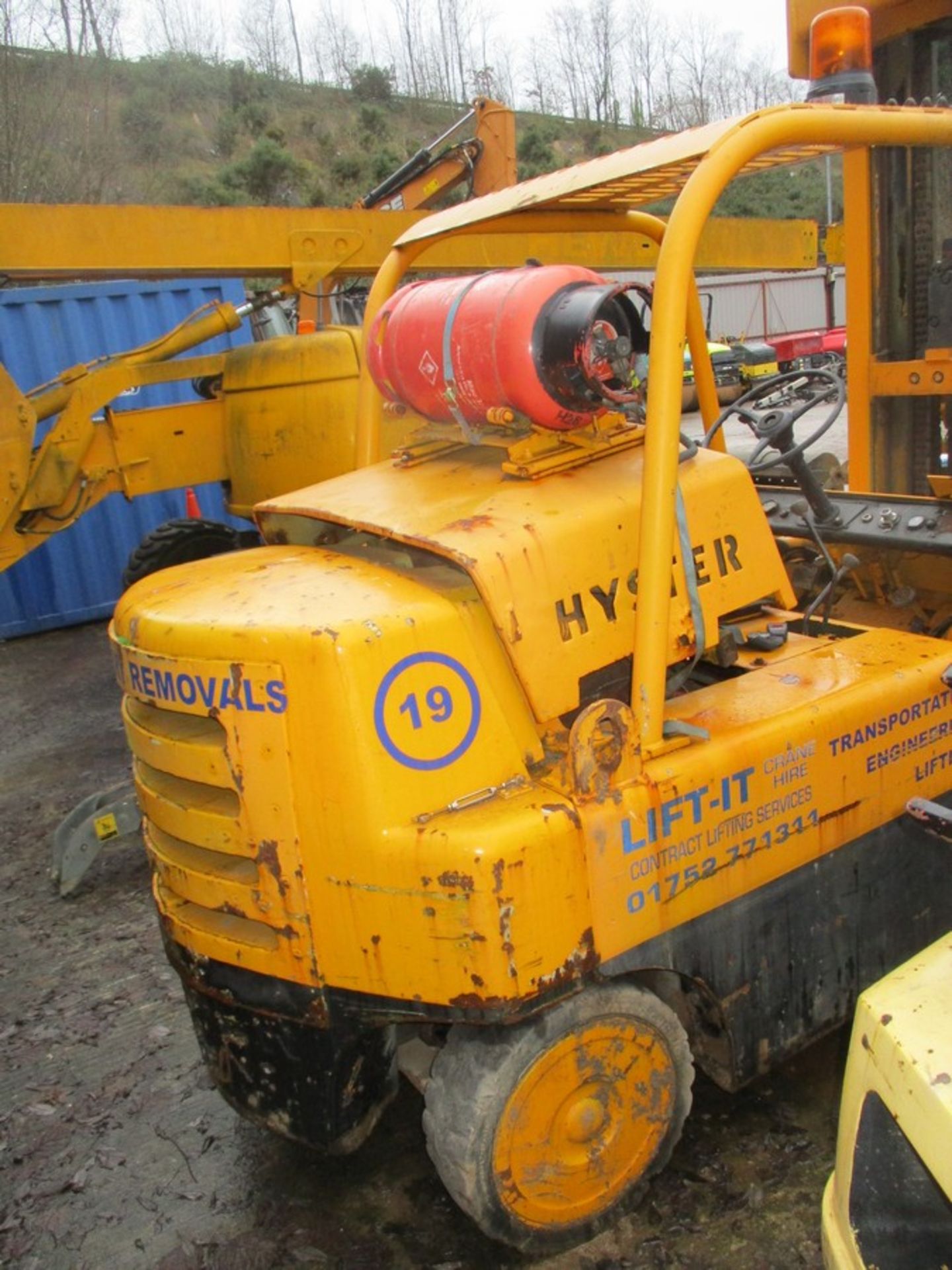 HYSTER 7 TON GAS FORKLIFT - Image 3 of 3