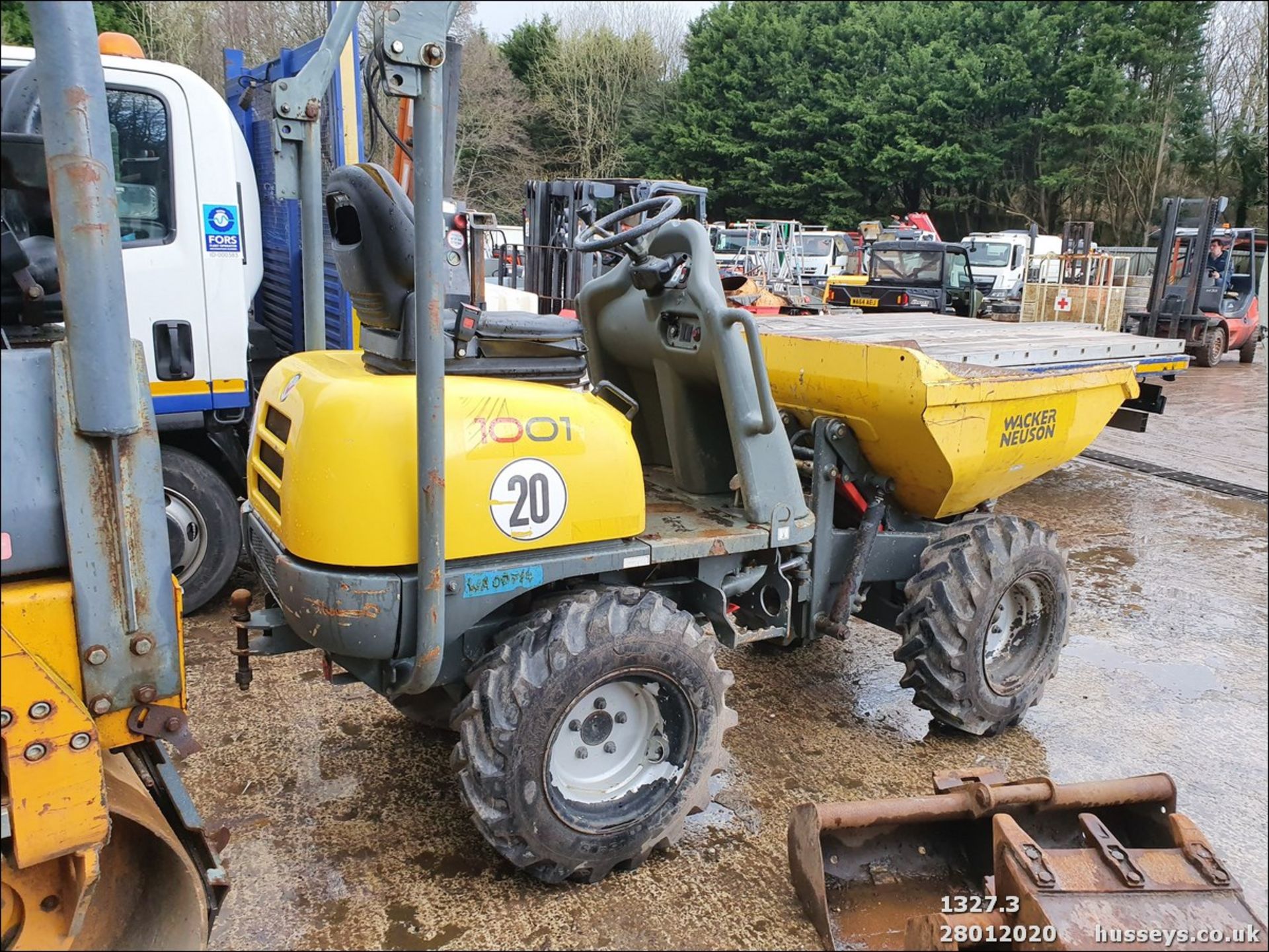 WACKER NEUSON 1001 HI TIP DUMPER 2011 1175HRS - Image 10 of 10