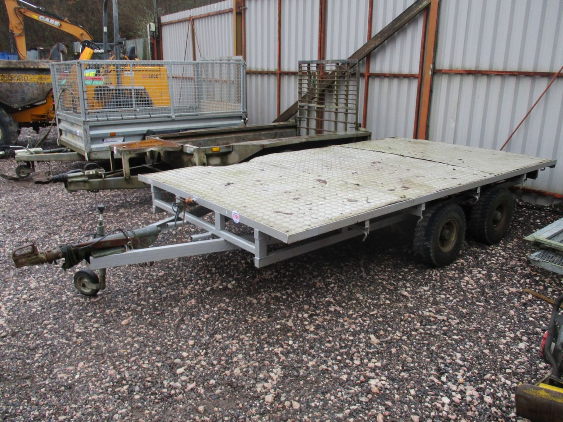 12FT FLATBED TRAILER