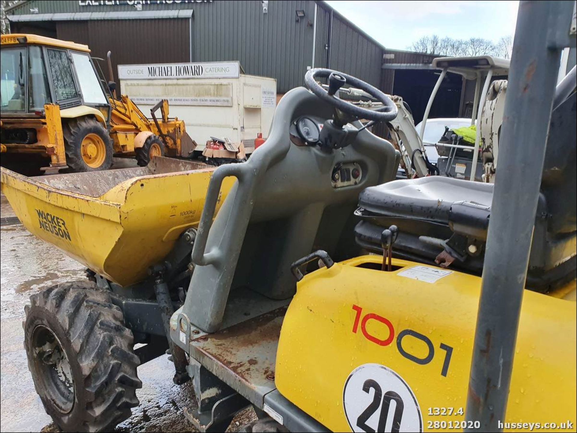 WACKER NEUSON 1001 HI TIP DUMPER 2011 1175HRS - Image 7 of 10