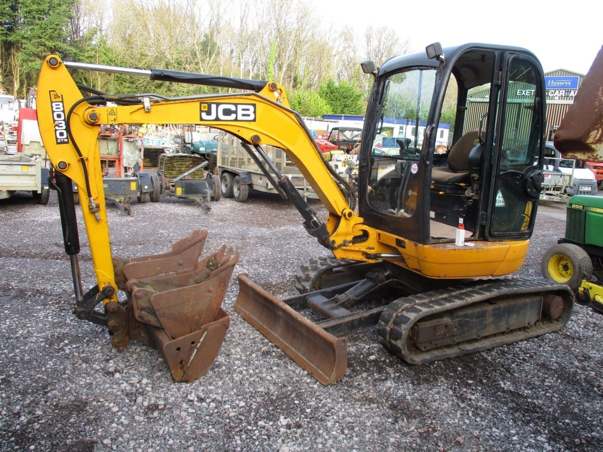 JCB 8030 ZTS EXCAVATOR C/W 3 BUCKETS 3953HRS (TO BE SOLD AFTER LOT 1340) - Bild 2 aus 4