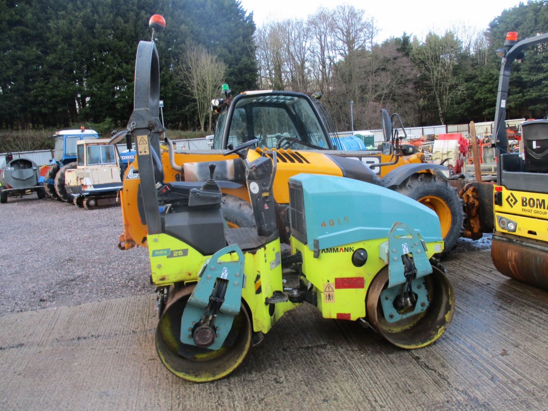 AMMANN ARX26 TWIN DRUM ROLLER 2013 (752HRS) RUN DRIVE VIBRATE - Image 2 of 4