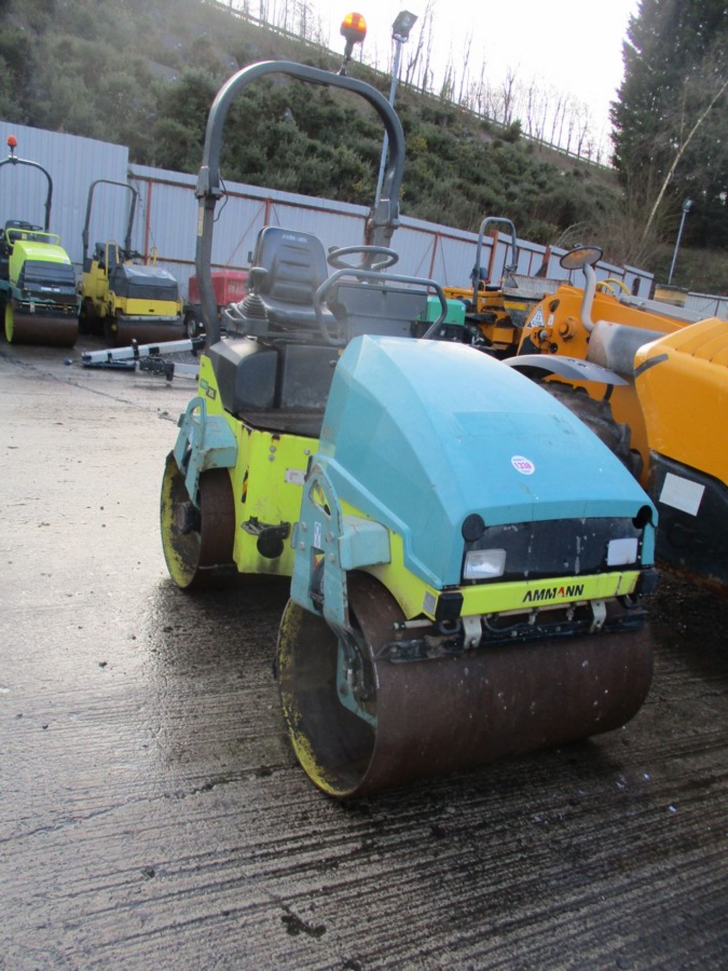 AMMANN ARX26 TWIN DRUM ROLLER 2013 (752HRS) RUN DRIVE VIBRATE