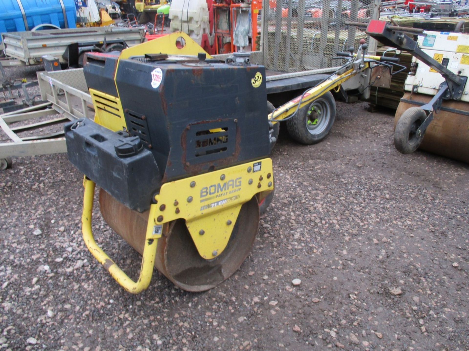 BOMAG BW71 PEDESTRIAN ROLLER 2009 - Image 2 of 2