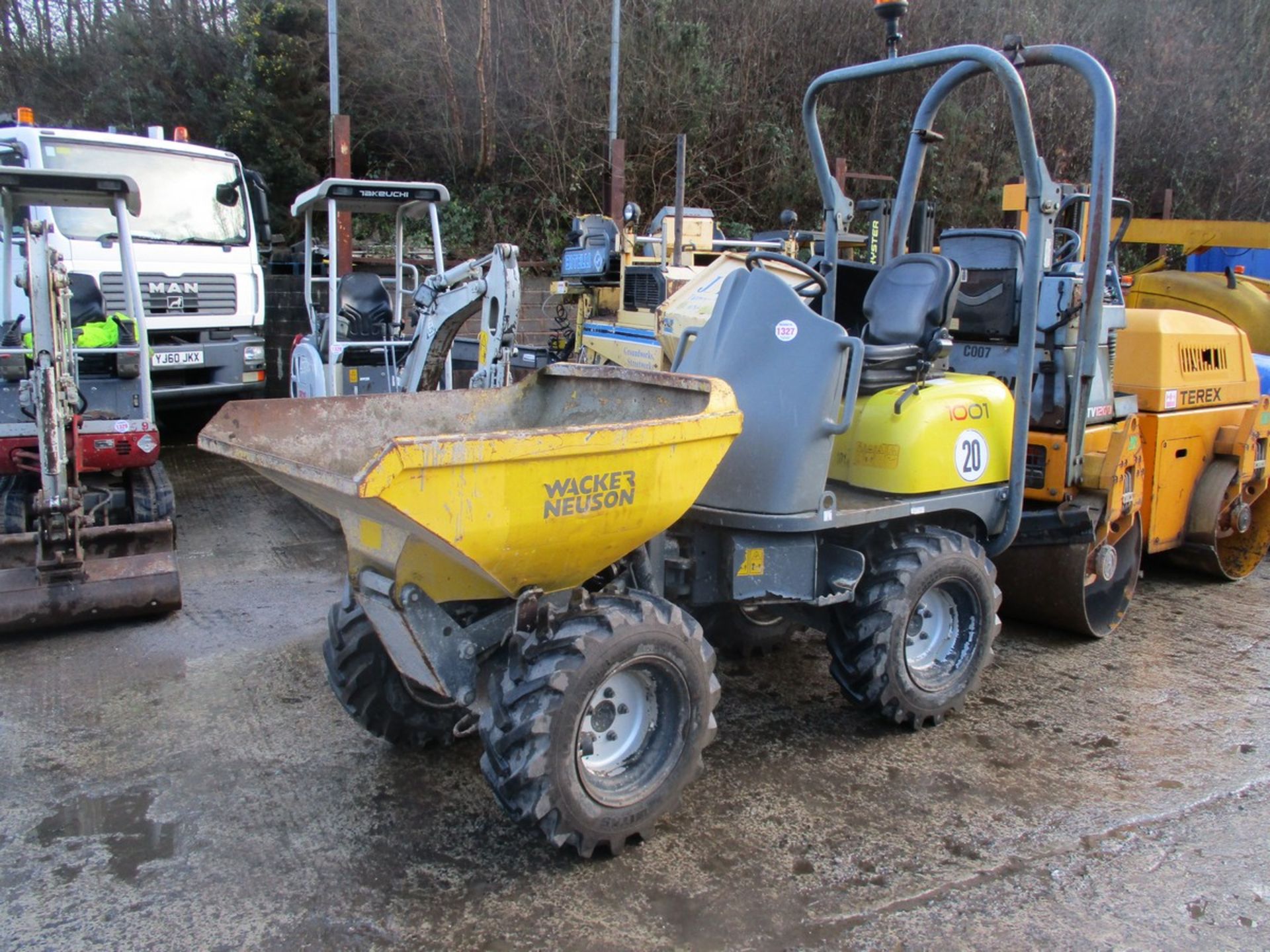 WACKER NEUSON 1001 HI TIP DUMPER 2011 1175HRS