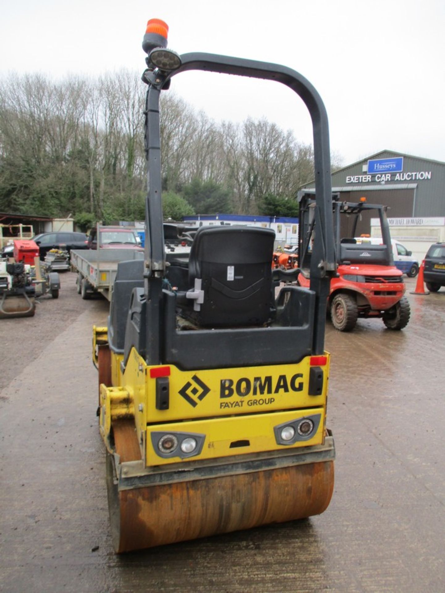 BOMAG BW120 TWIN DRUM ROLLER WG63 KVE - Image 3 of 4