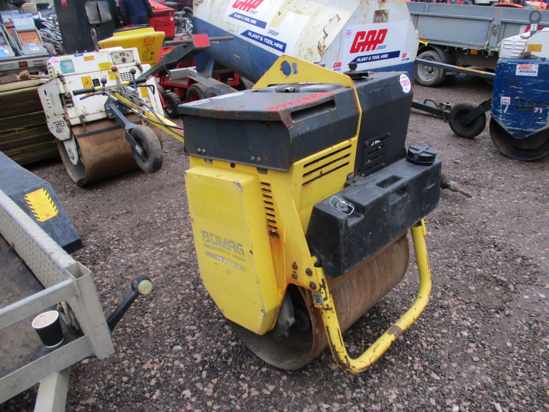 BOMAG BW71 PEDESTRIAN ROLLER 2009