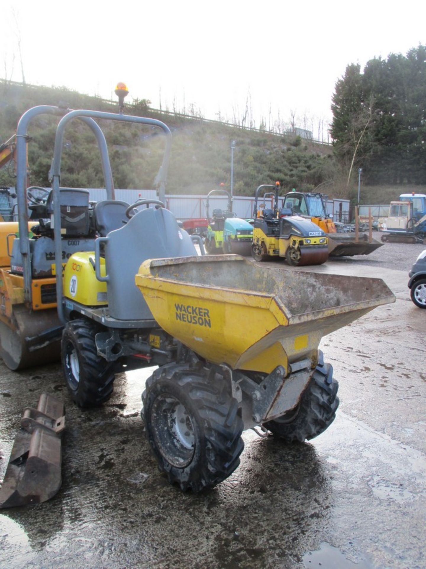 WACKER NEUSON 1001 HI TIP DUMPER 2011 1175HRS - Image 2 of 10