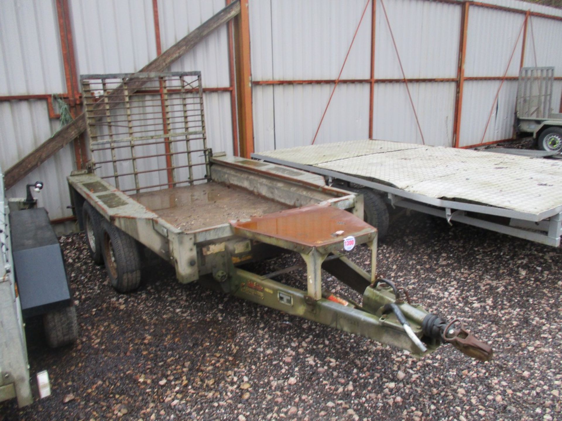 IFOR WILLIAMS TWIN AXLE PLANT TRAILER - Image 2 of 2
