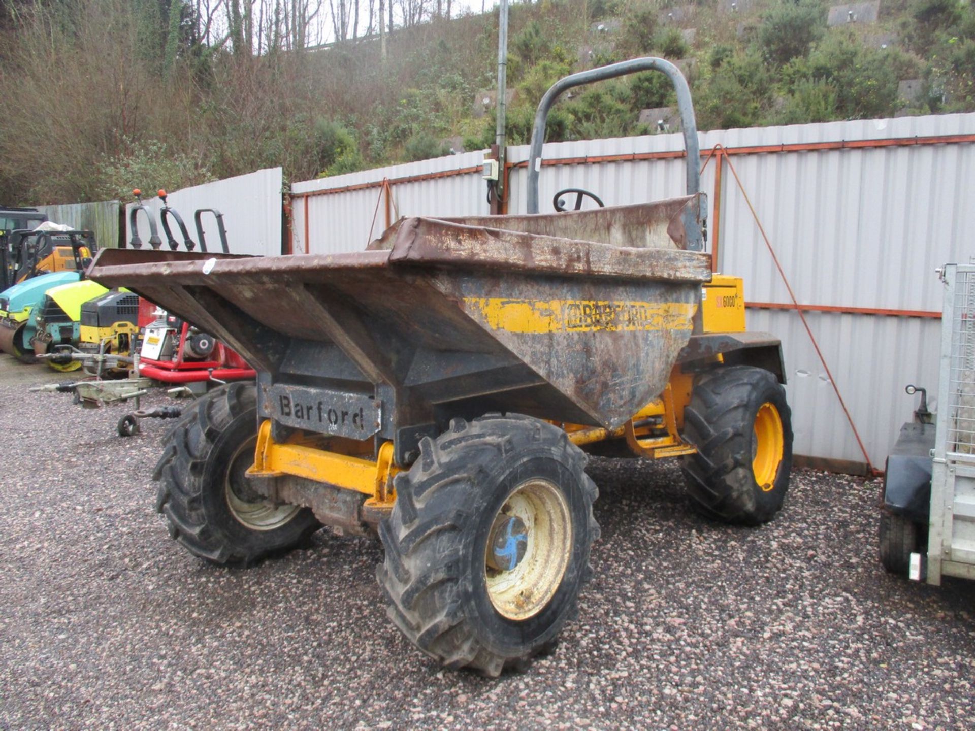 BARFORD 6 TON DUMPER RUNS DRIVES TIPS