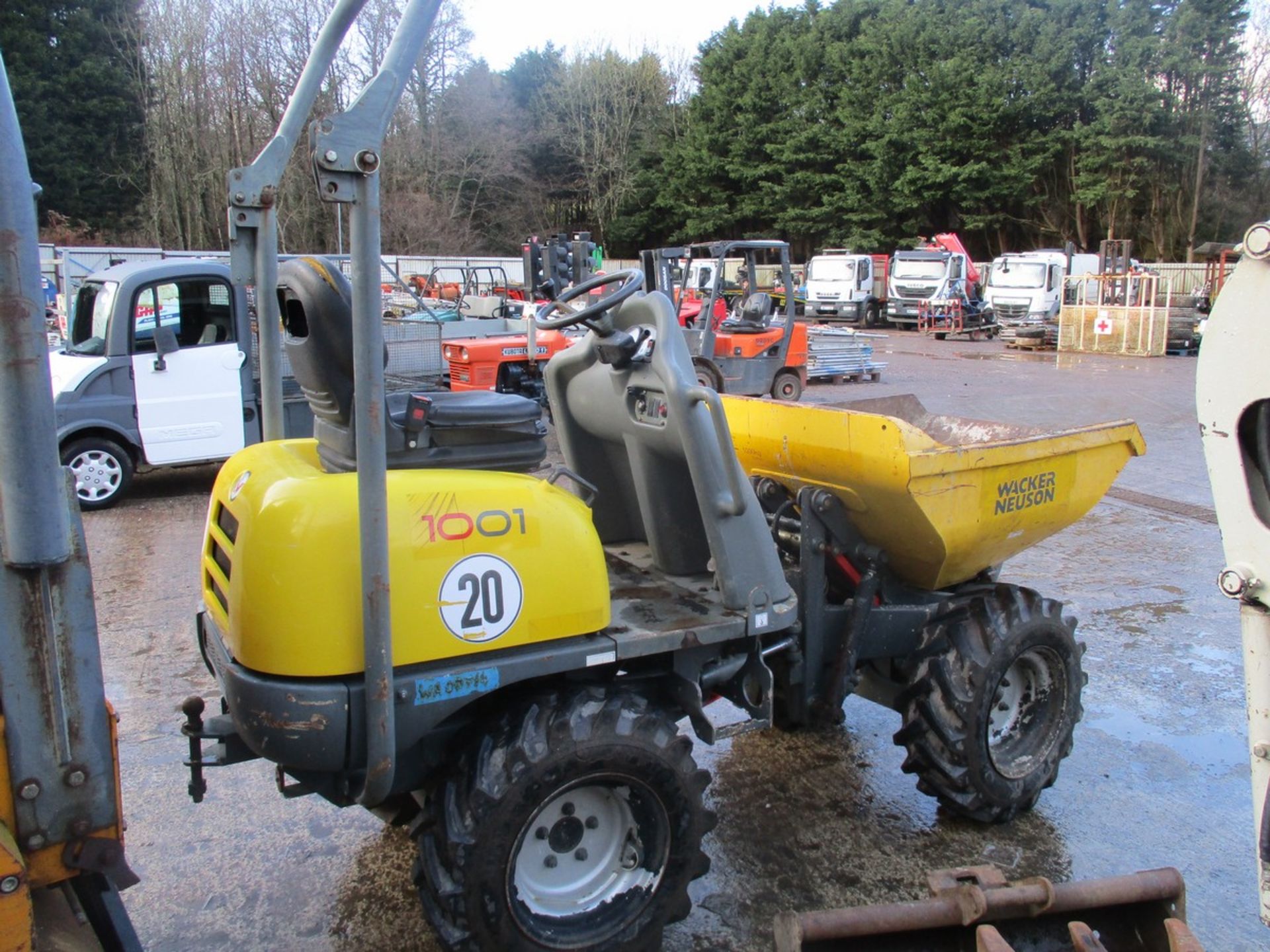 WACKER NEUSON 1001 HI TIP DUMPER 2011 1175HRS - Image 4 of 10