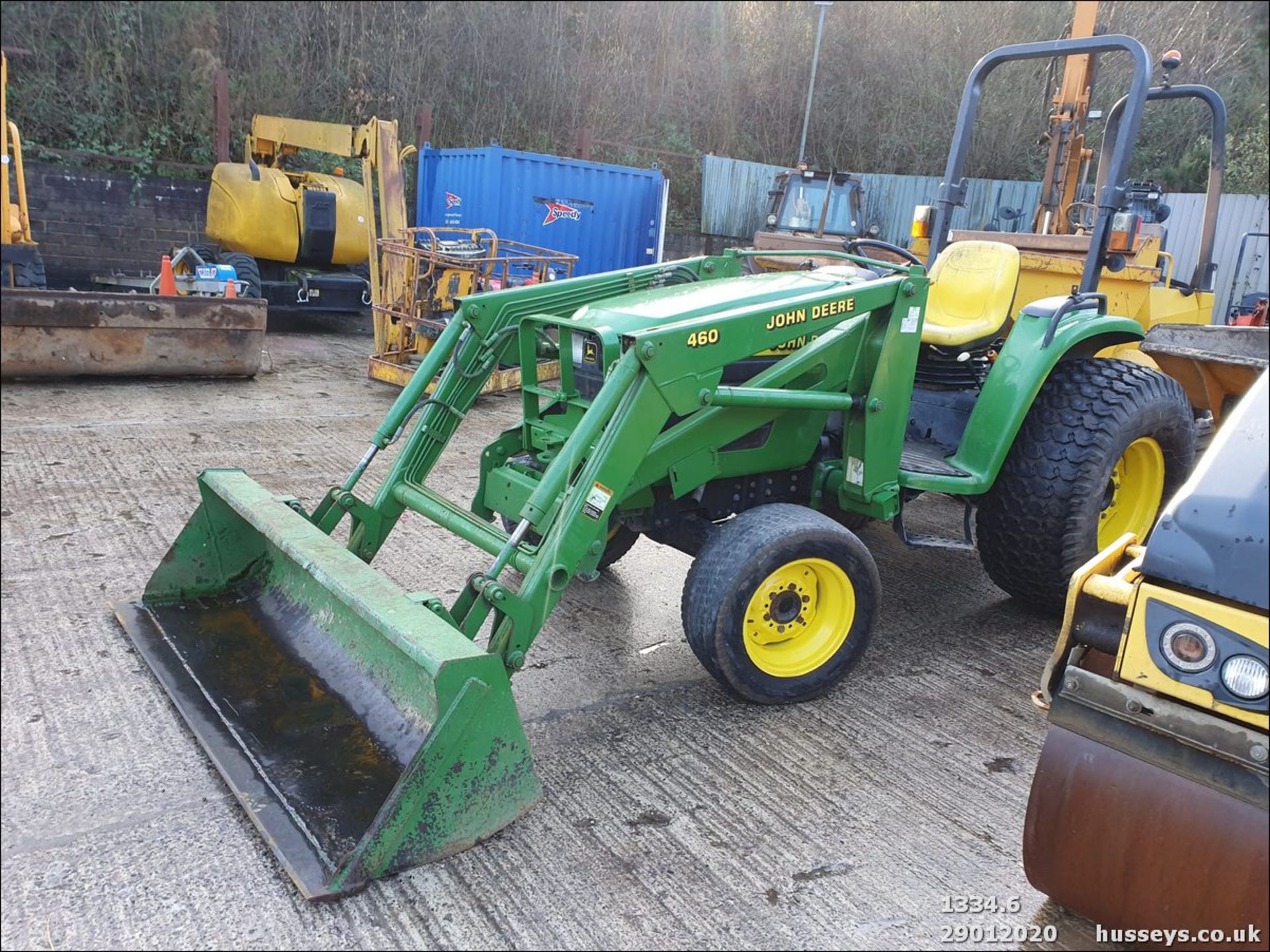 JOHN DEERE 4600 COMPACT TRACTOR C/W LOADER 4700HRS - Image 4 of 5