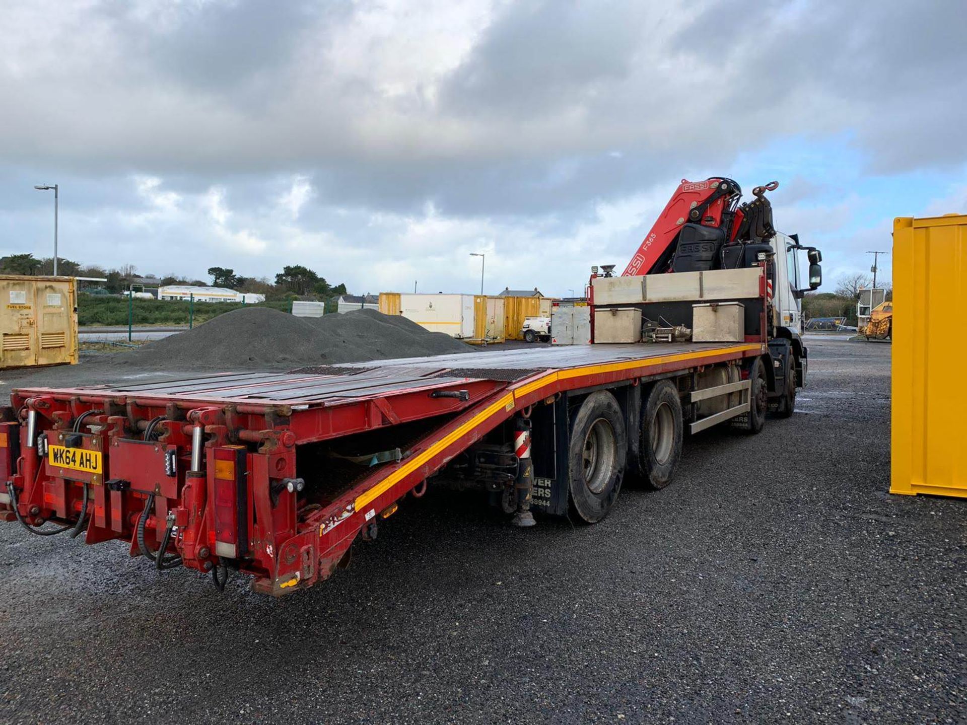 2014 Iveco Stralis 360 8 Wheel Beavertail c/w Fassi F3655 Crane (131k km) - Image 7 of 12