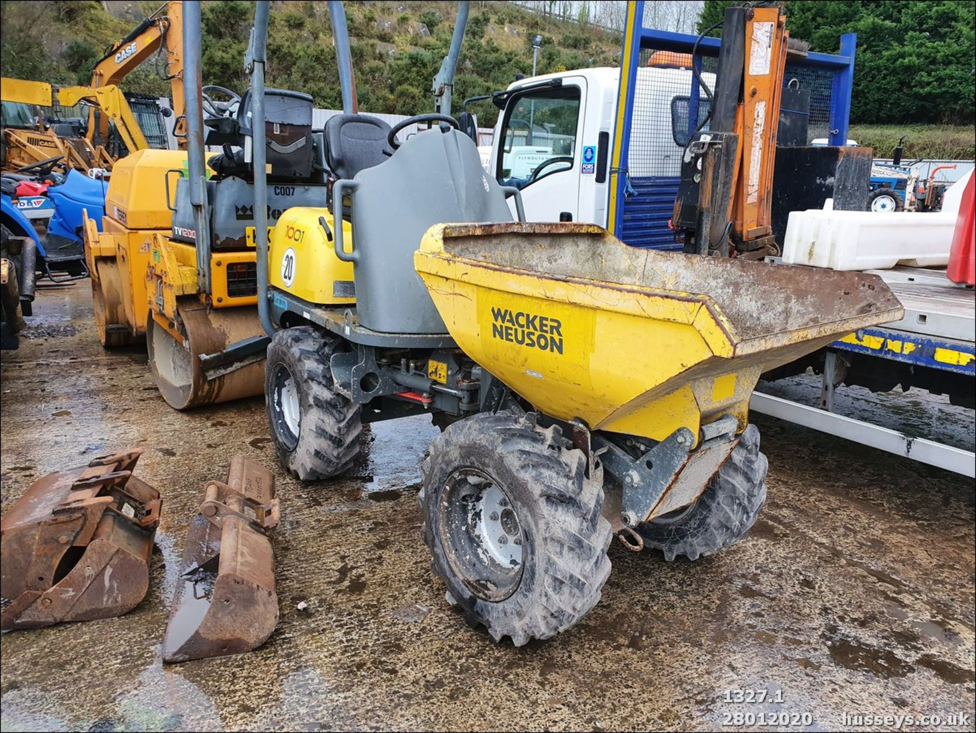 WACKER NEUSON 1001 HI TIP DUMPER 2011 1175HRS - Image 9 of 10