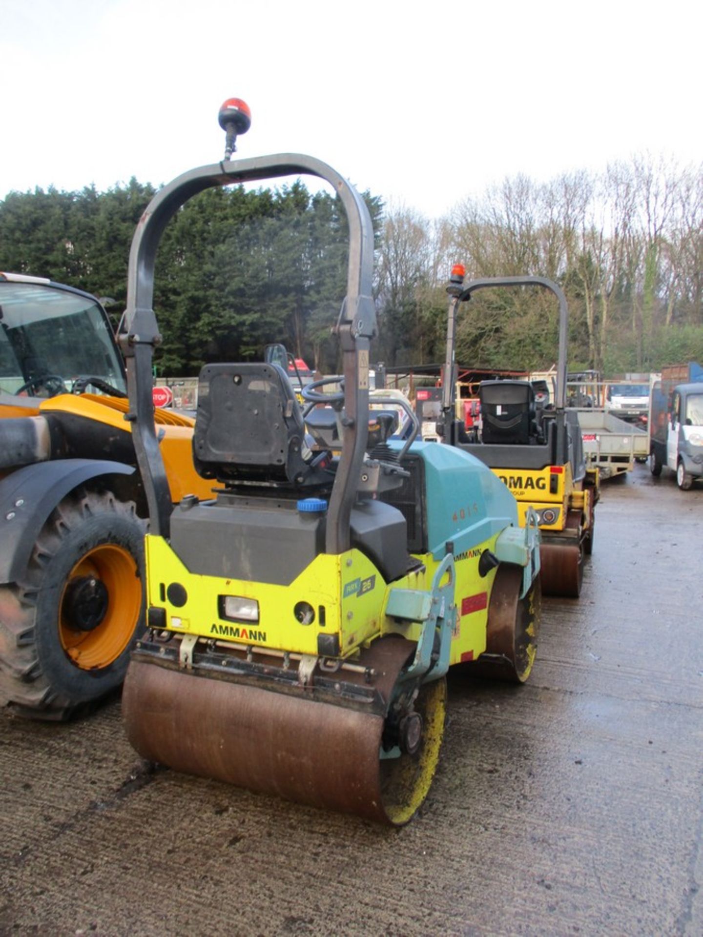 AMMANN ARX26 TWIN DRUM ROLLER 2013 (752HRS) RUN DRIVE VIBRATE - Image 3 of 4