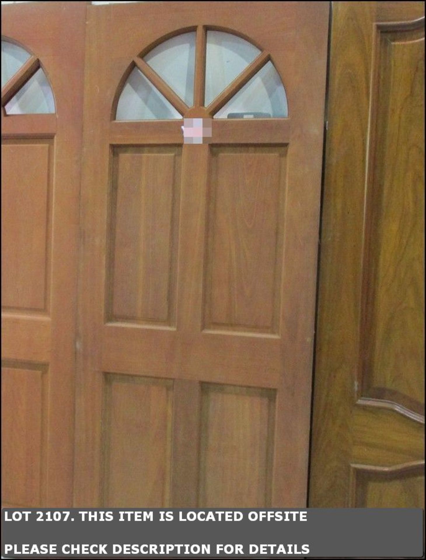 HARDWOOD EXTERNAL DOOR 807MMX 2000MM