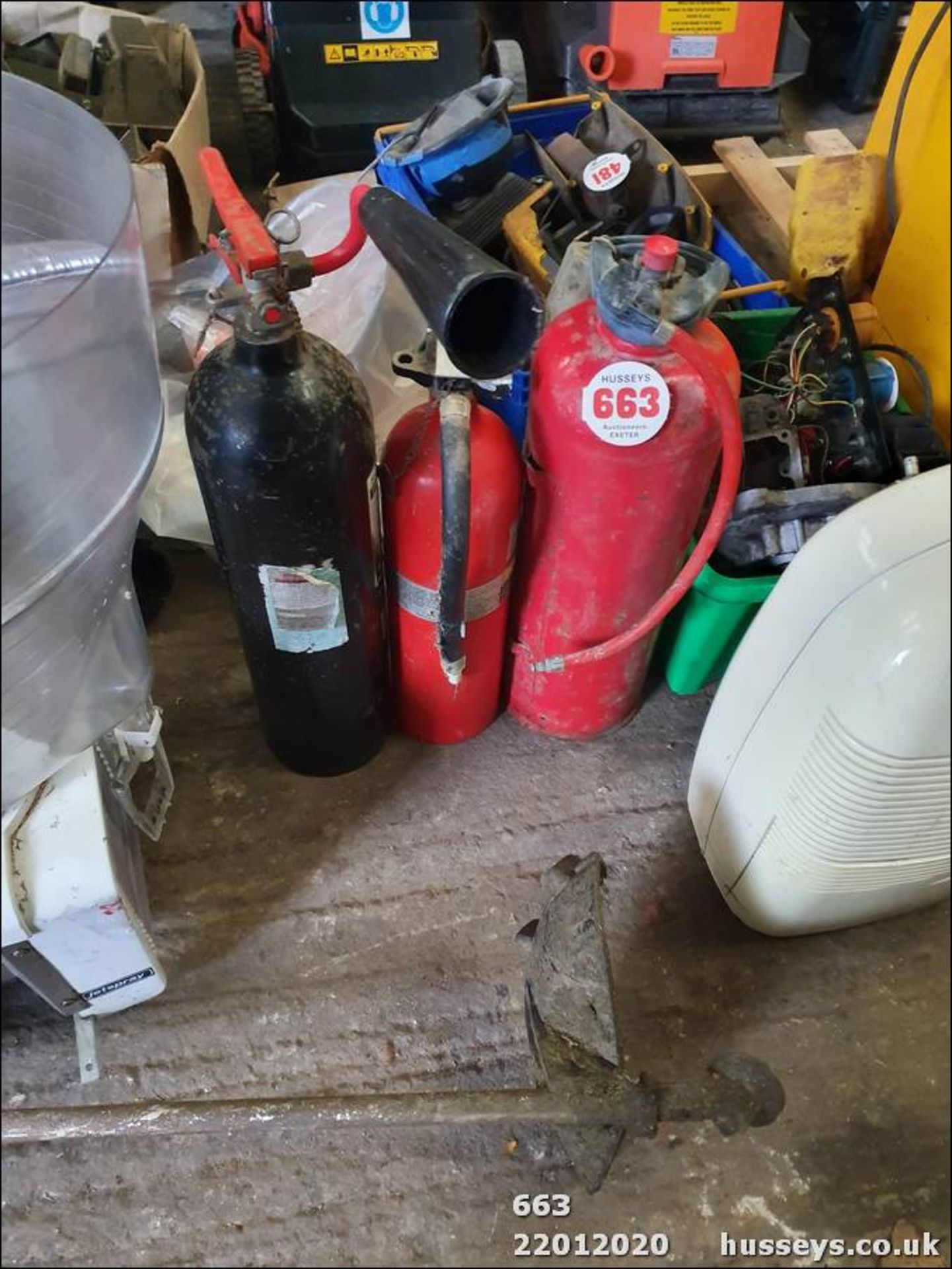 3 FIRE EXTINGUISHERS