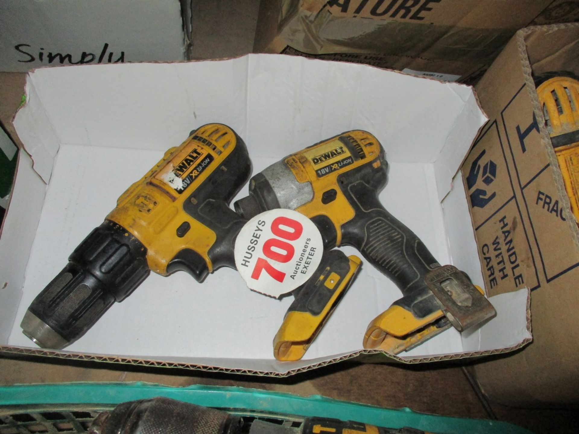 2 DEWALT DRILLS