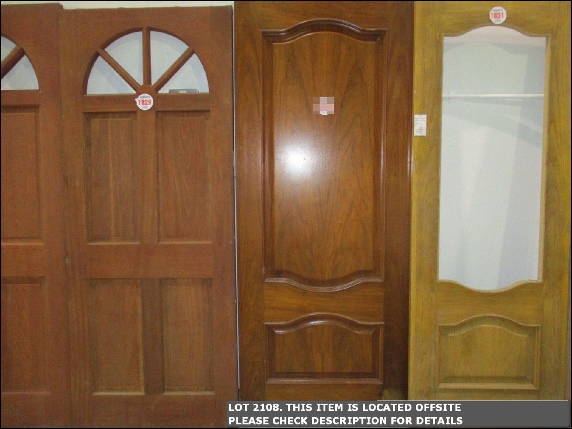 ETEMIOE VENEER INTERNAL DOOR 2FT 8INS X 6FT 8INS 813 X 2032 MM