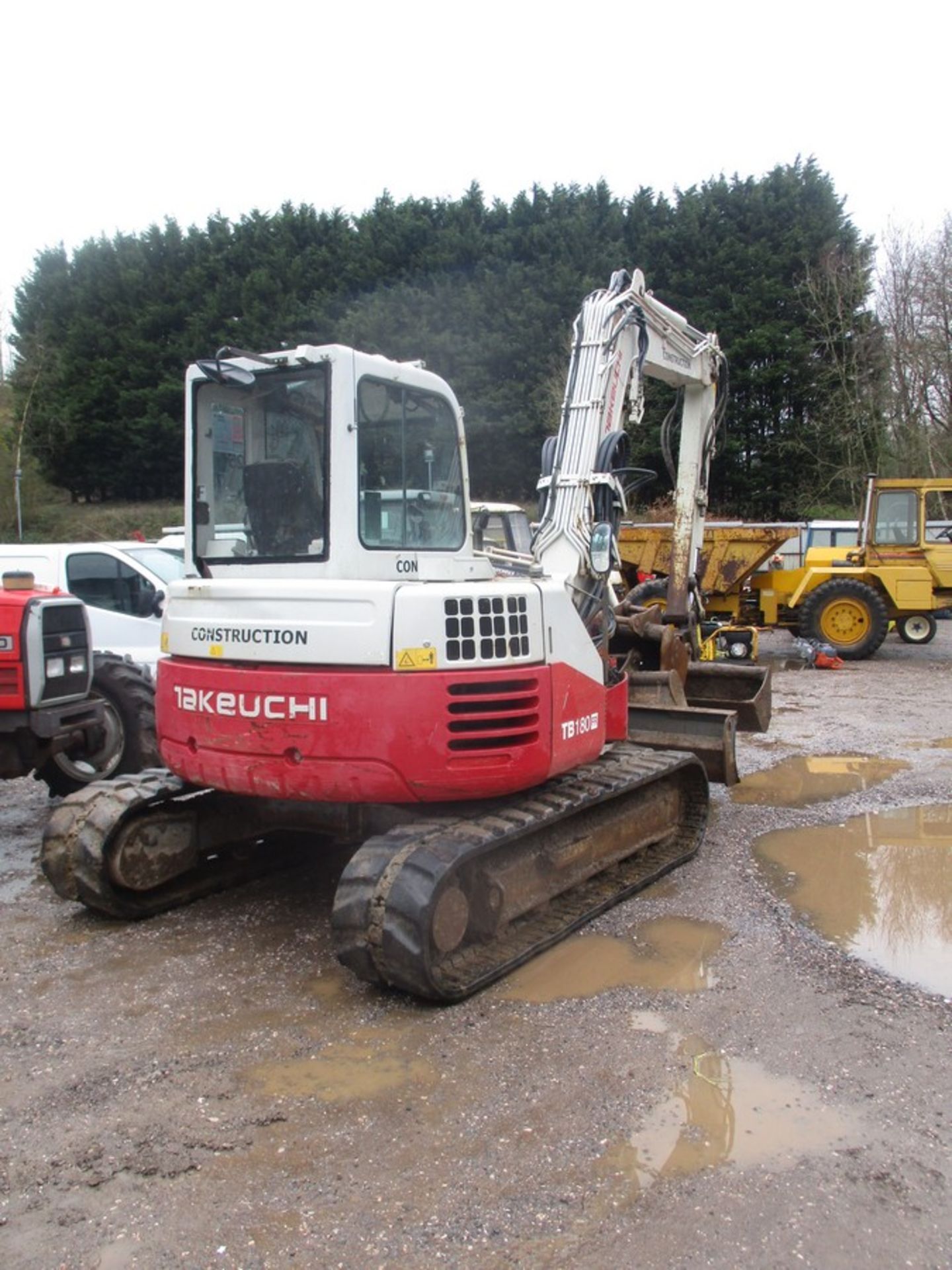 TAKEUCHI TB180 C/W 3 BUCKETS 2012 4438HRS - Bild 3 aus 7