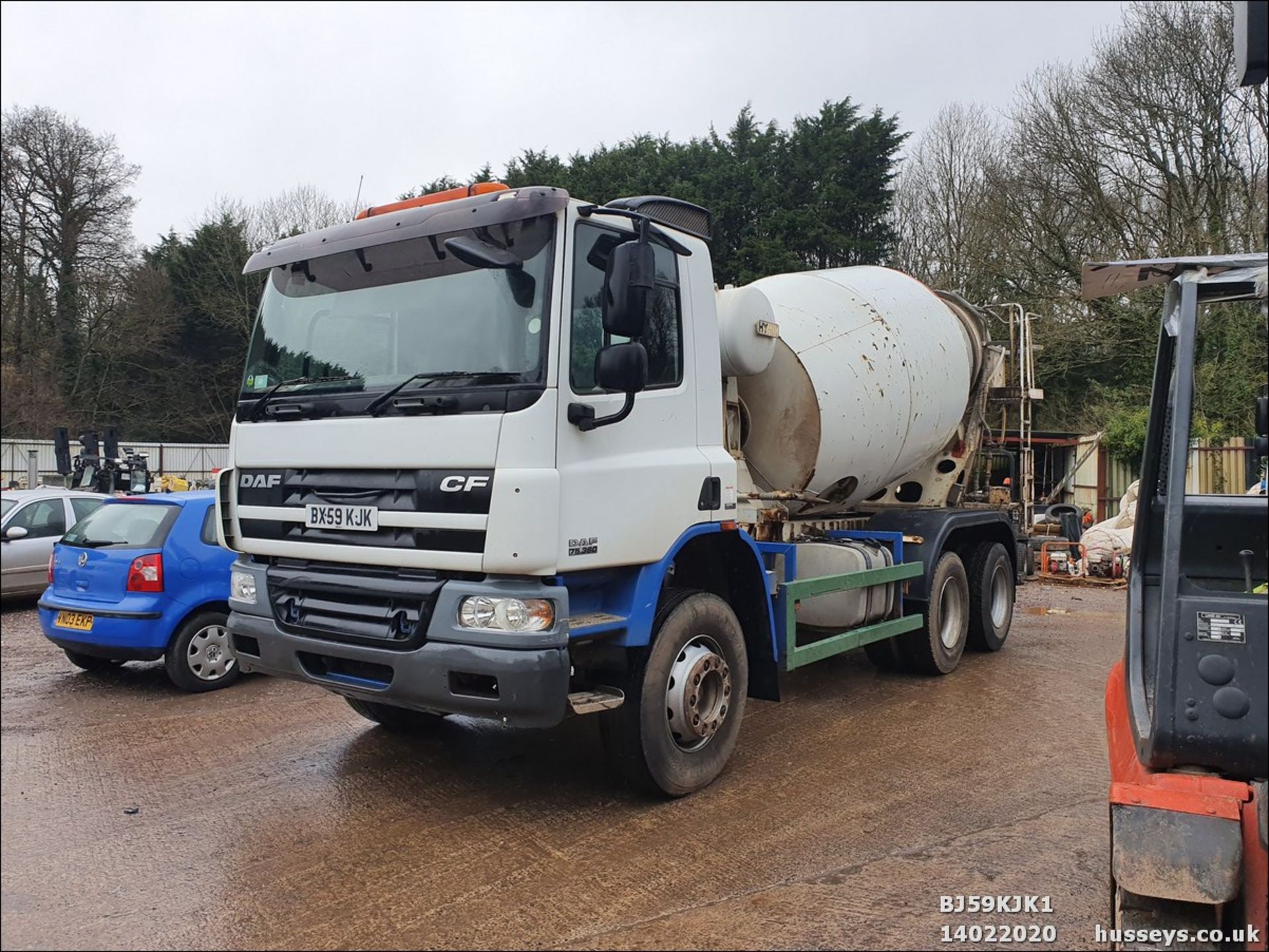 2009 DAF 75 CONCRETE MIXER