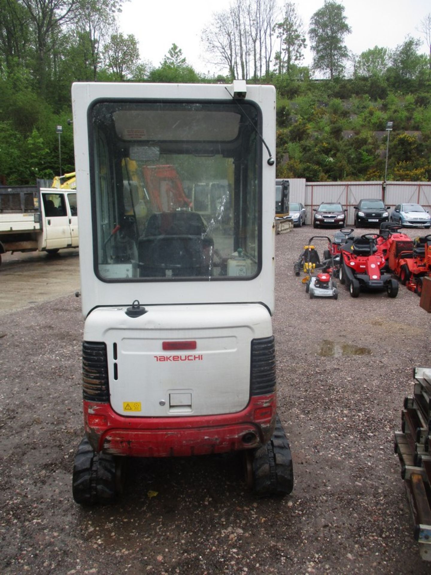 TAKEUCHI TB016 MINIDIGGER 2014 3192HRS RDD DIRECT FROM A LOCAL UTILITIES COMPANY - Bild 3 aus 7