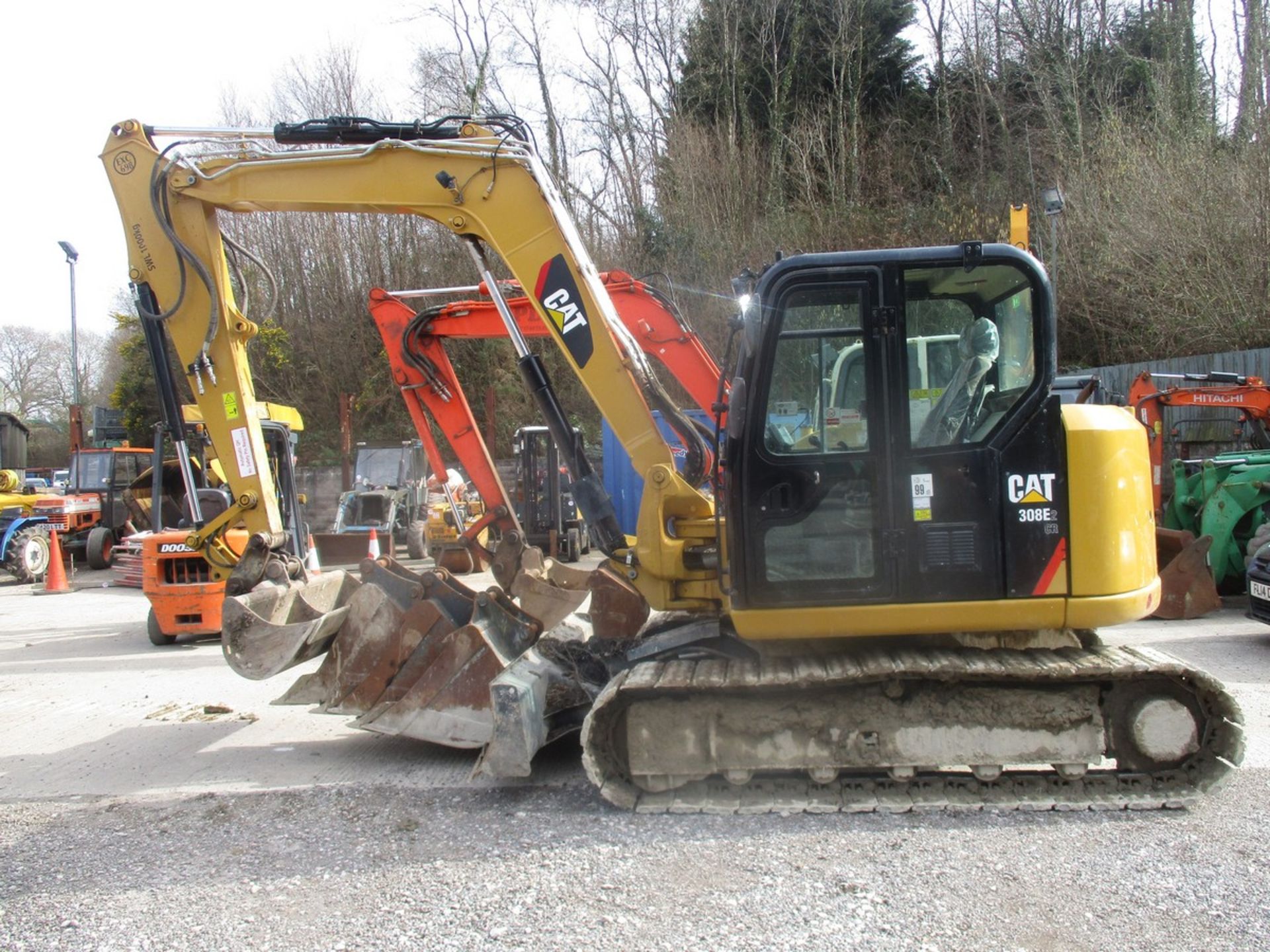 CAT 308E2CR EXCAVATOR 2018 2304HRS