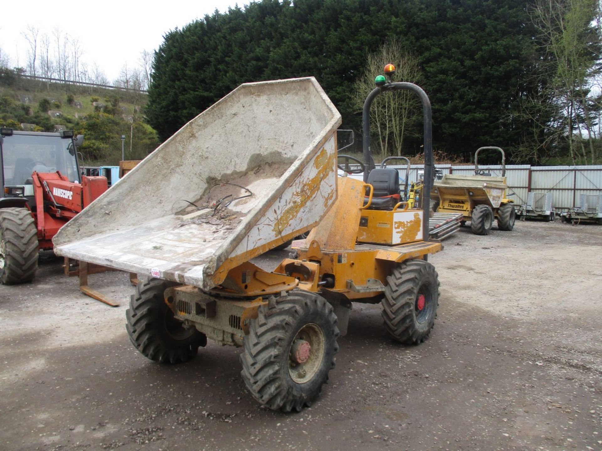 THWAITES 3 TON SWIVEL SKIP DUMPER 2011 RDST - Image 6 of 6