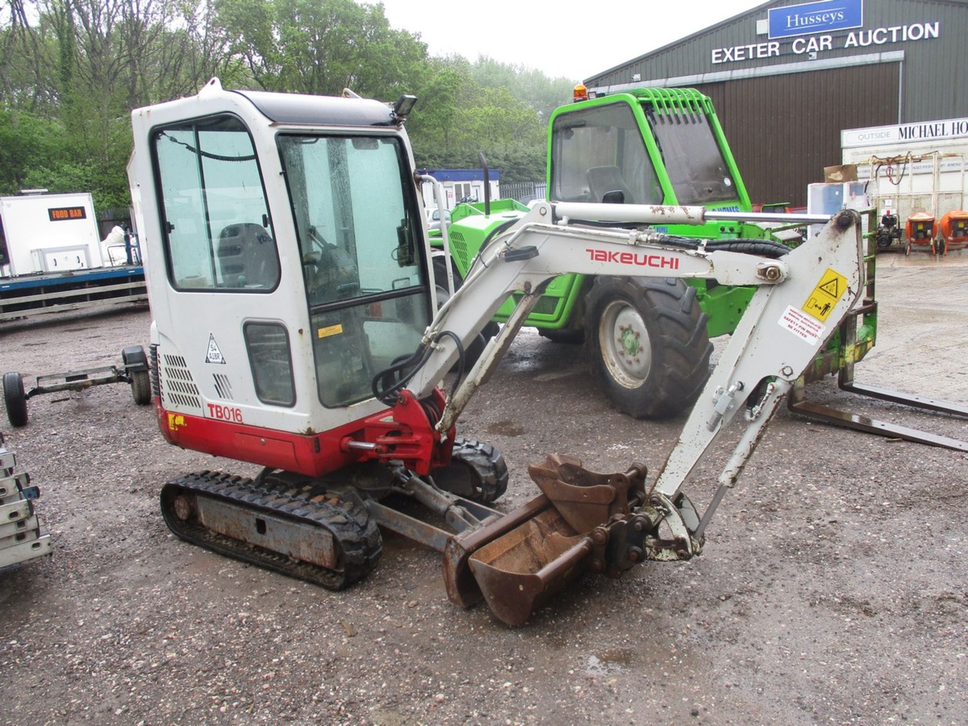 TAKEUCHI TB016 MINIDIGGER 2014 3192HRS RDD DIRECT FROM A LOCAL UTILITIES COMPANY - Bild 2 aus 7