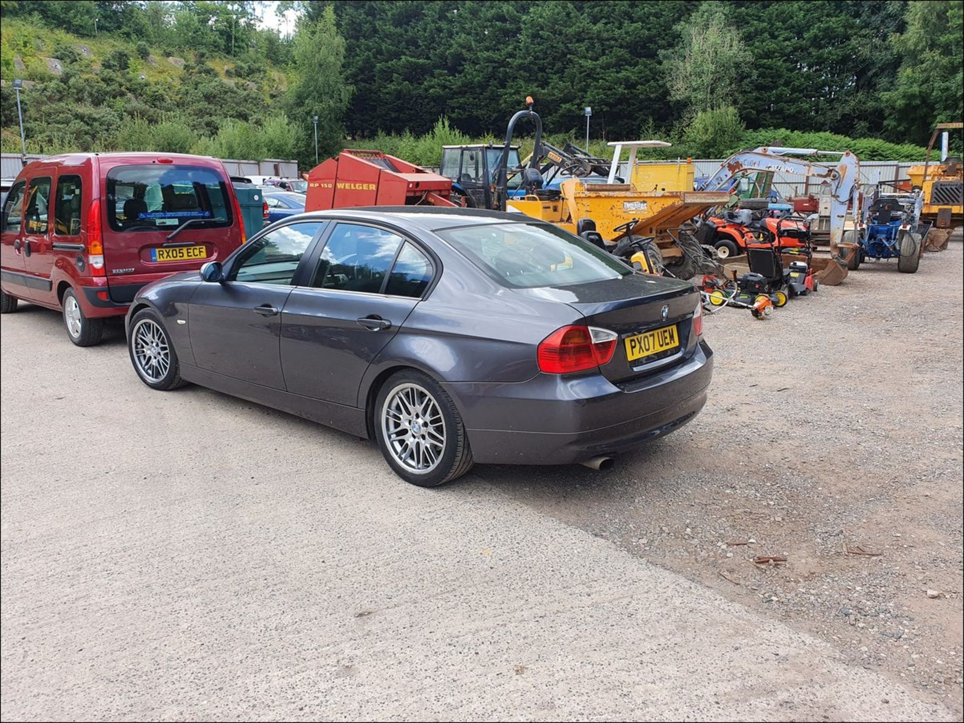 07/07 BMW 318I SE - 1995cc 4dr Saloon (Grey, 175k) - Image 3 of 10