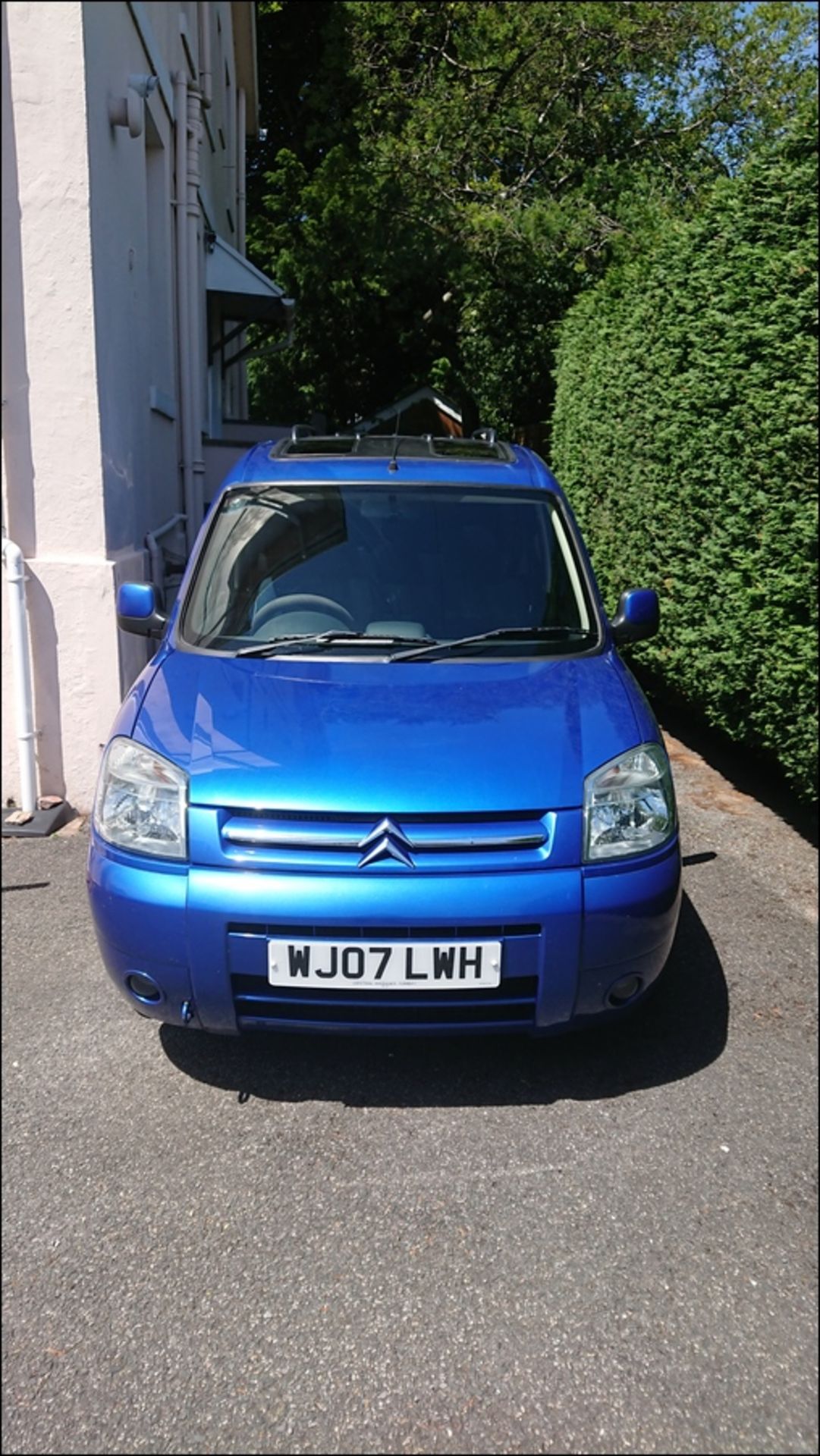 07/07 CITROEN BERLINGO M-S DESIRE 92 - 1560cc 5dr MPV (Blue, 98k) - Image 21 of 24