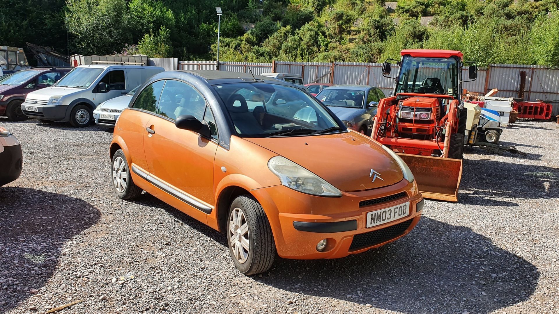 03/03 CITROEN C3 PLURIEL - 1360cc 3dr Convertible (Orange, 78k) - Image 7 of 11