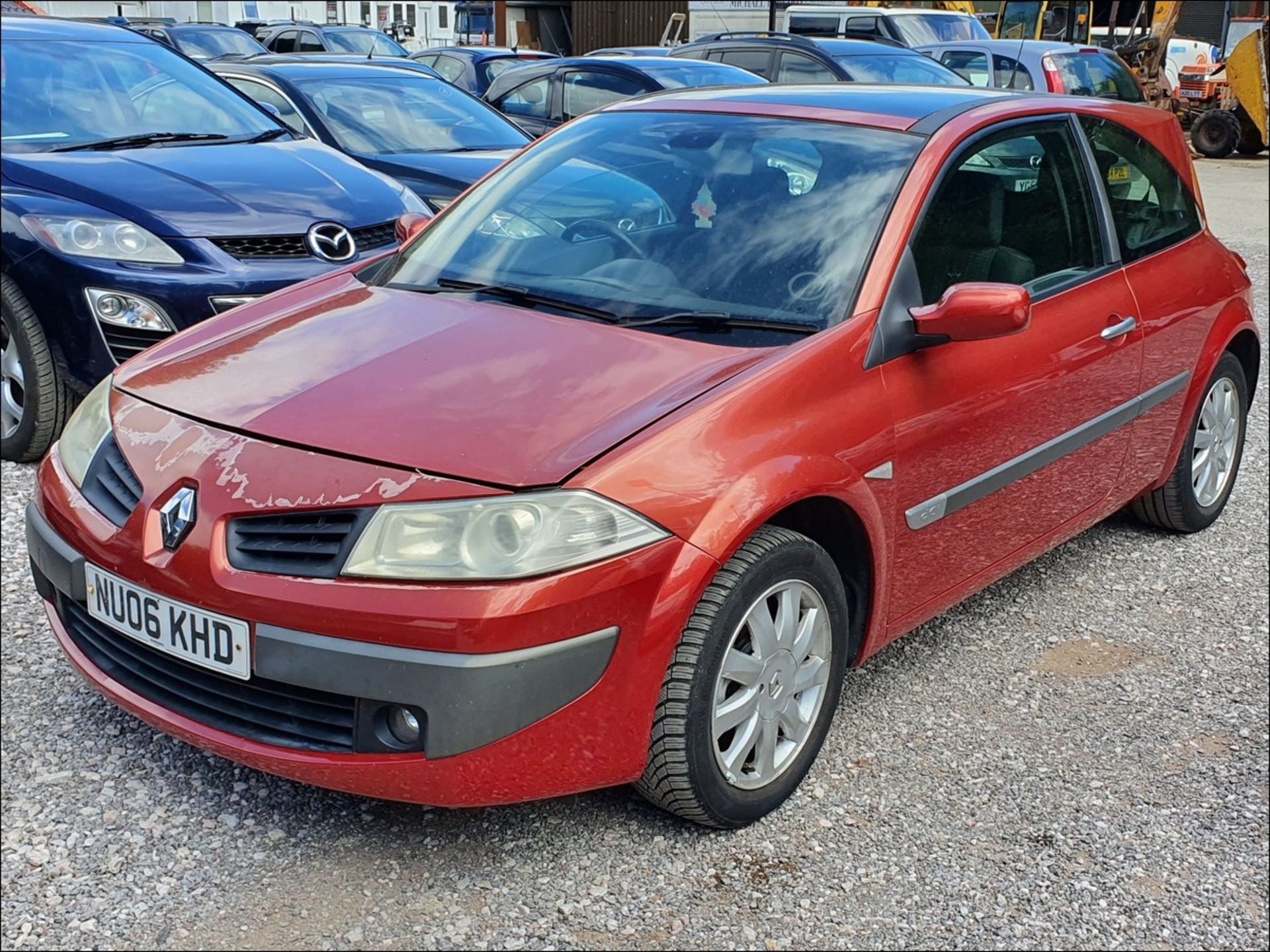 06/06 RENAULT MEGANE DYNAMIQUE DCI 106 - 1461cc 3dr Hatchback (Red, 116k)