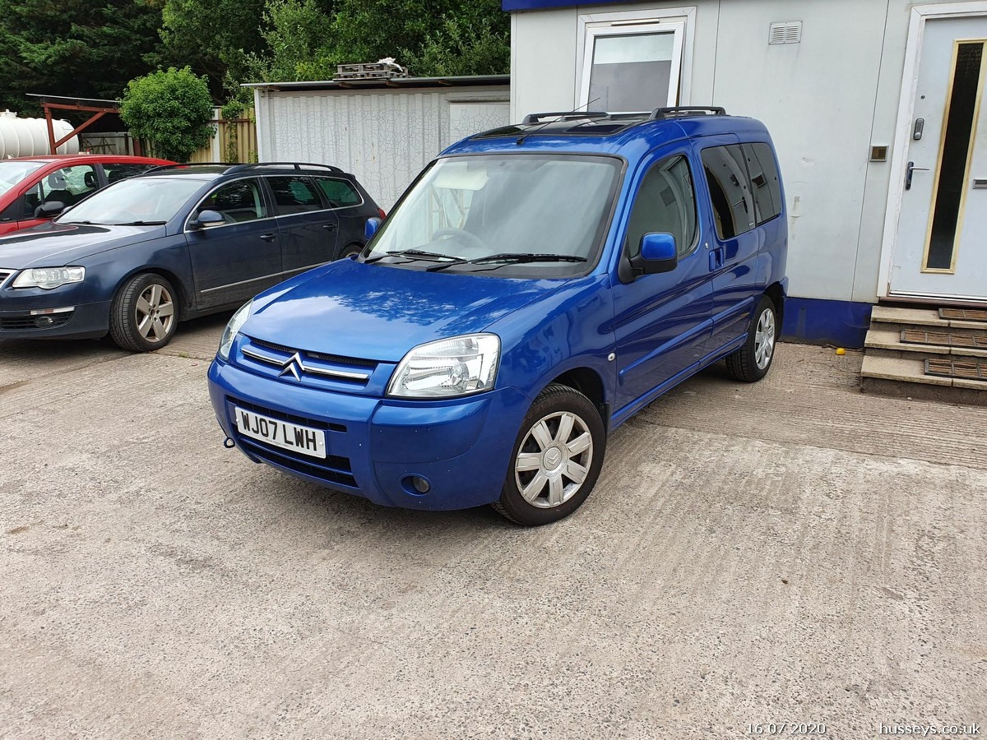 07/07 CITROEN BERLINGO M-S DESIRE 92 - 1560cc 5dr MPV (Blue, 98k) - Image 3 of 24