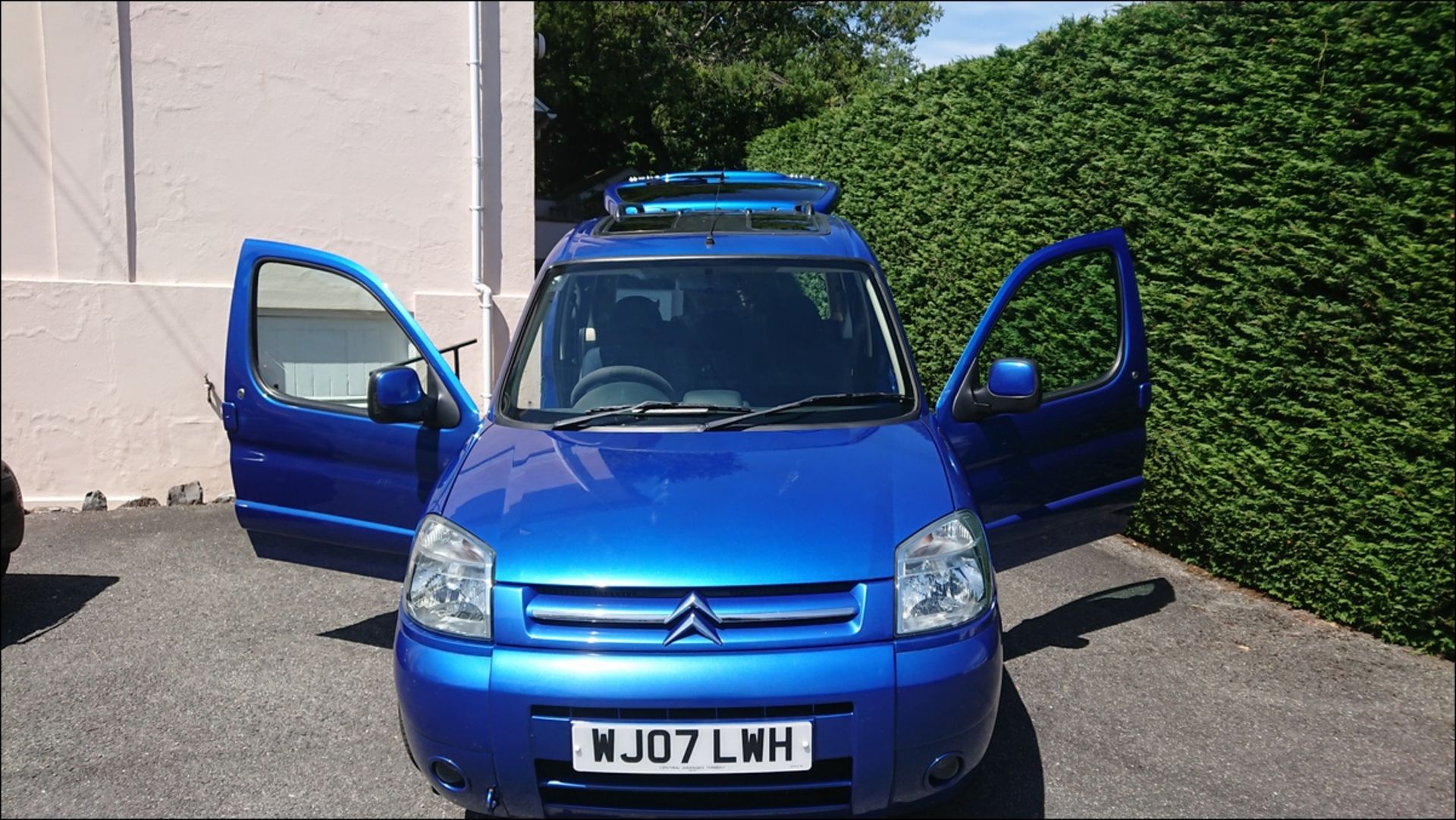 07/07 CITROEN BERLINGO M-S DESIRE 92 - 1560cc 5dr MPV (Blue, 98k) - Image 16 of 24