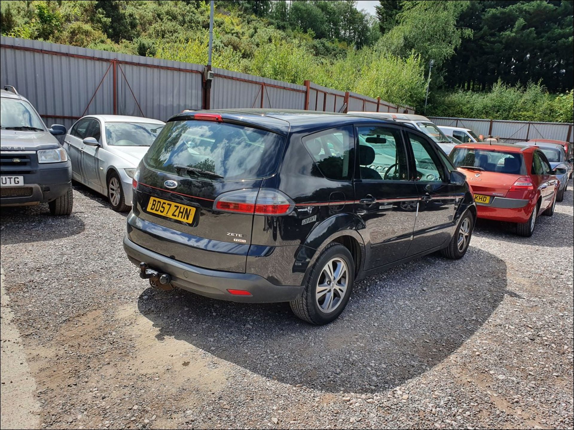 07/57 FORD S-MAX ZETEC TDCI 6G - 1997cc 5dr MPV (Black, 101k) - Image 6 of 6