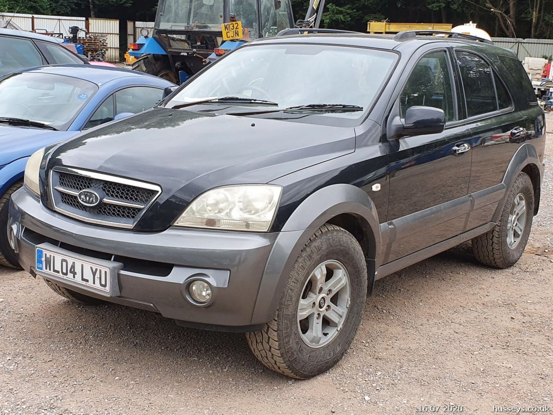 04/04 KIA SORENTO CRDI XS AUTO - 2497cc 5dr Estate (Black, 123k)